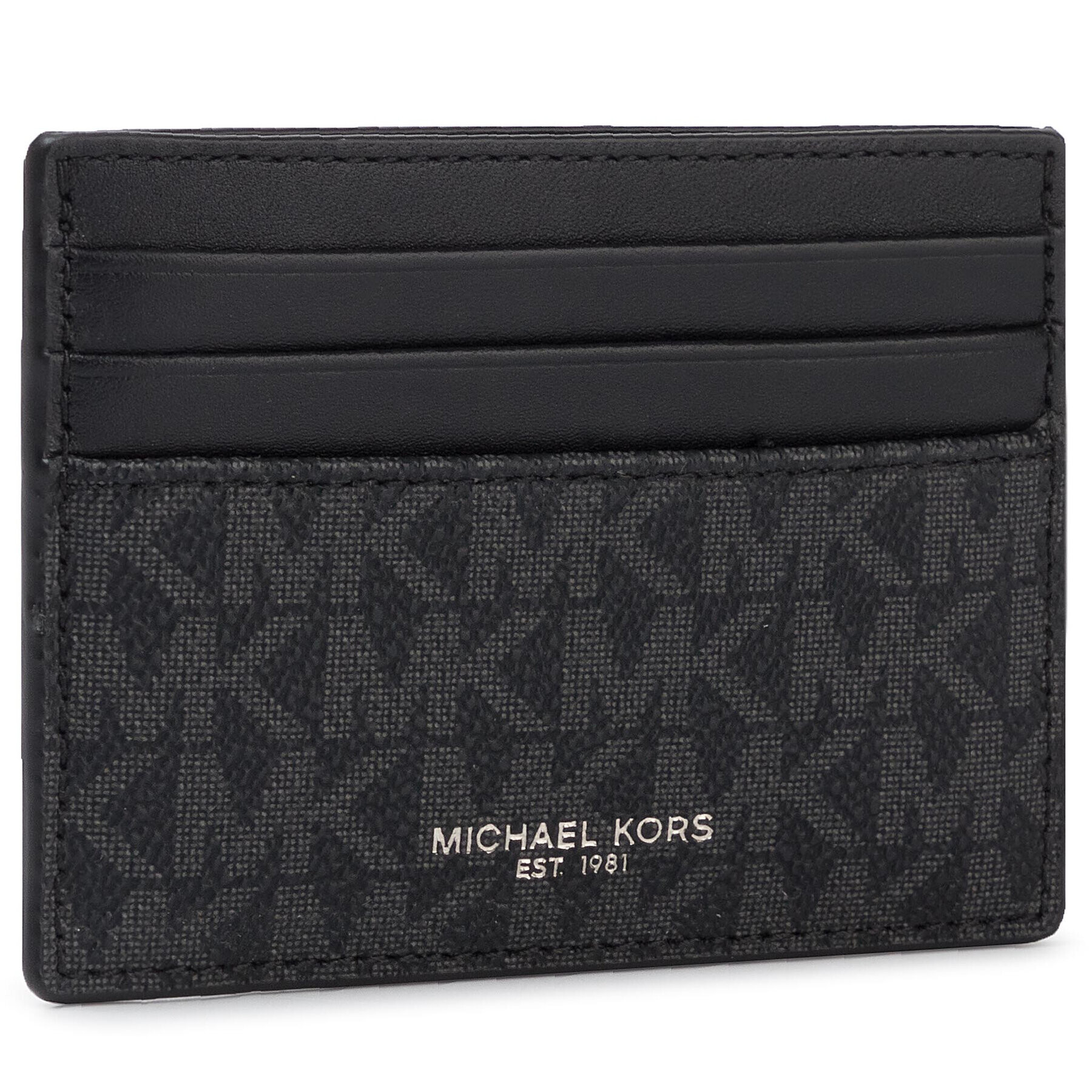 MICHAEL Michael Kors Калъф за кредитни карти Greyson 39F9LGYD2B Черен - Pepit.bg