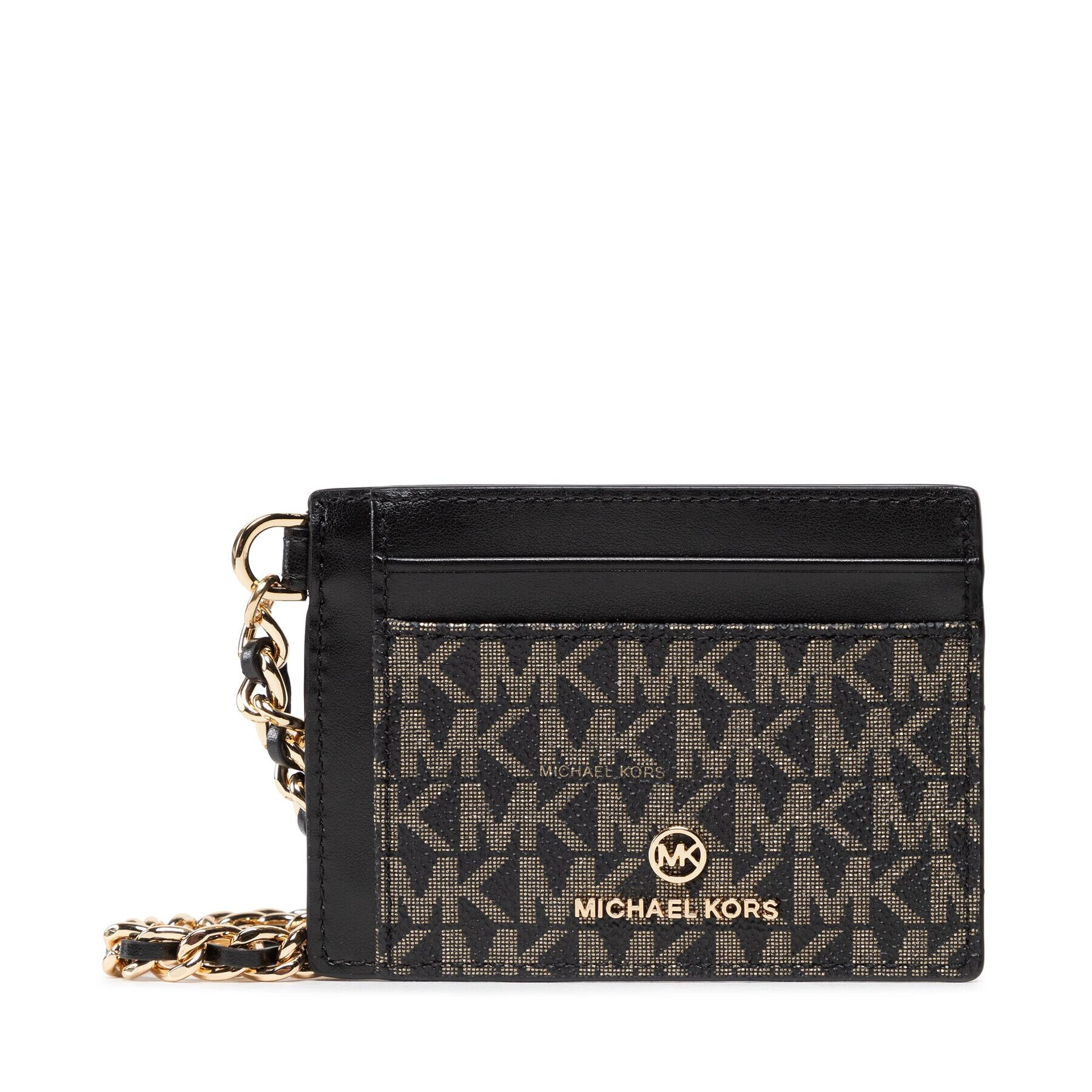 MICHAEL Michael Kors Калъф за кредитни карти Jest Set Charm 34F2GT9D5O Черен - Pepit.bg