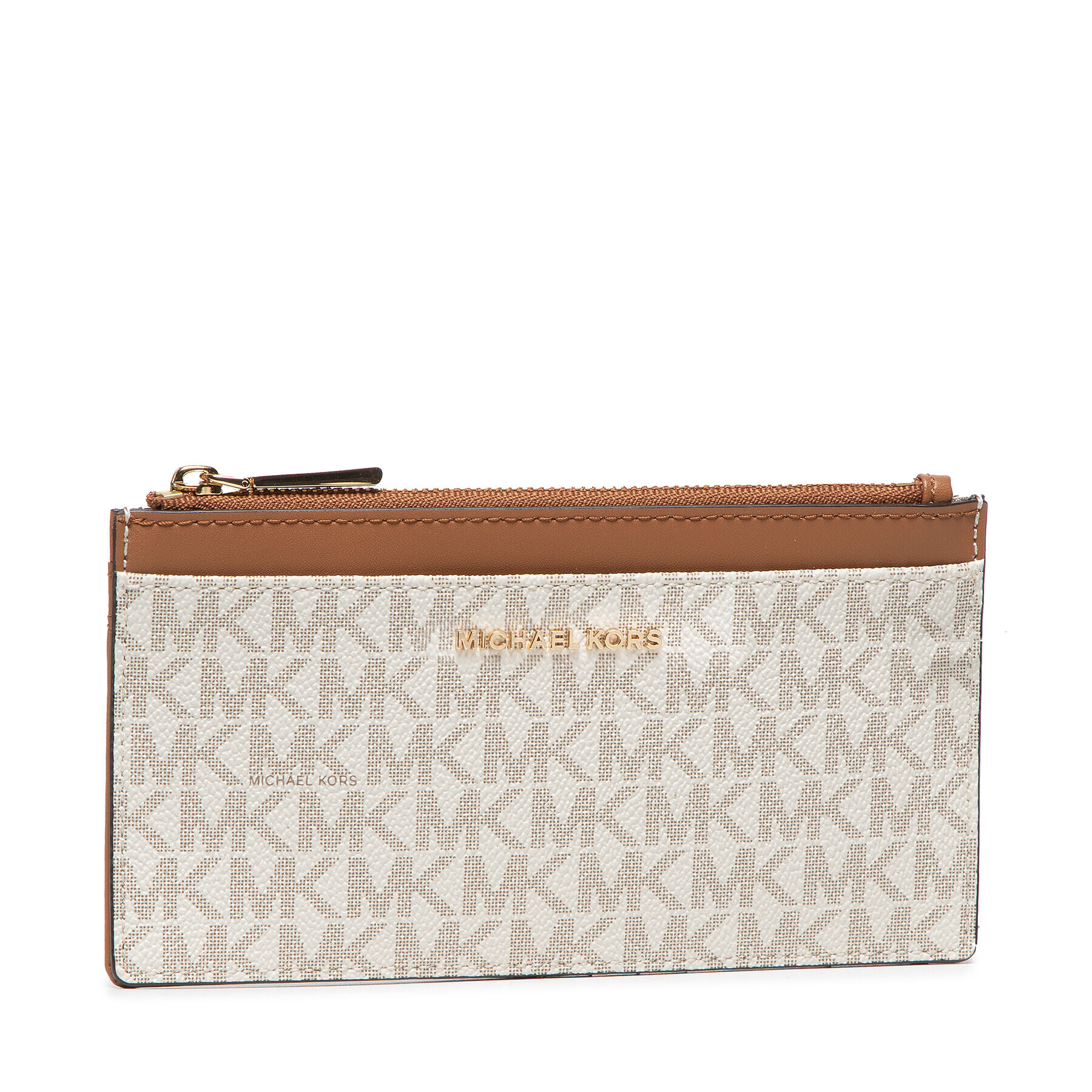 MICHAEL Michael Kors Калъф за кредитни карти Jet Set 34F9GF6D9B Бял - Pepit.bg