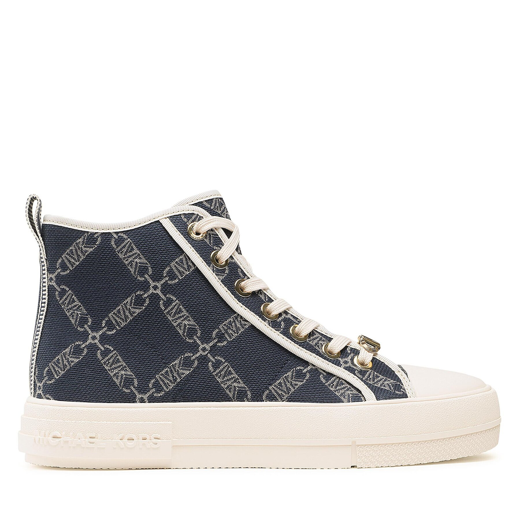 MICHAEL Michael Kors Кецове Evy High Top 43F3EYFE1Y Тъмносин - Pepit.bg