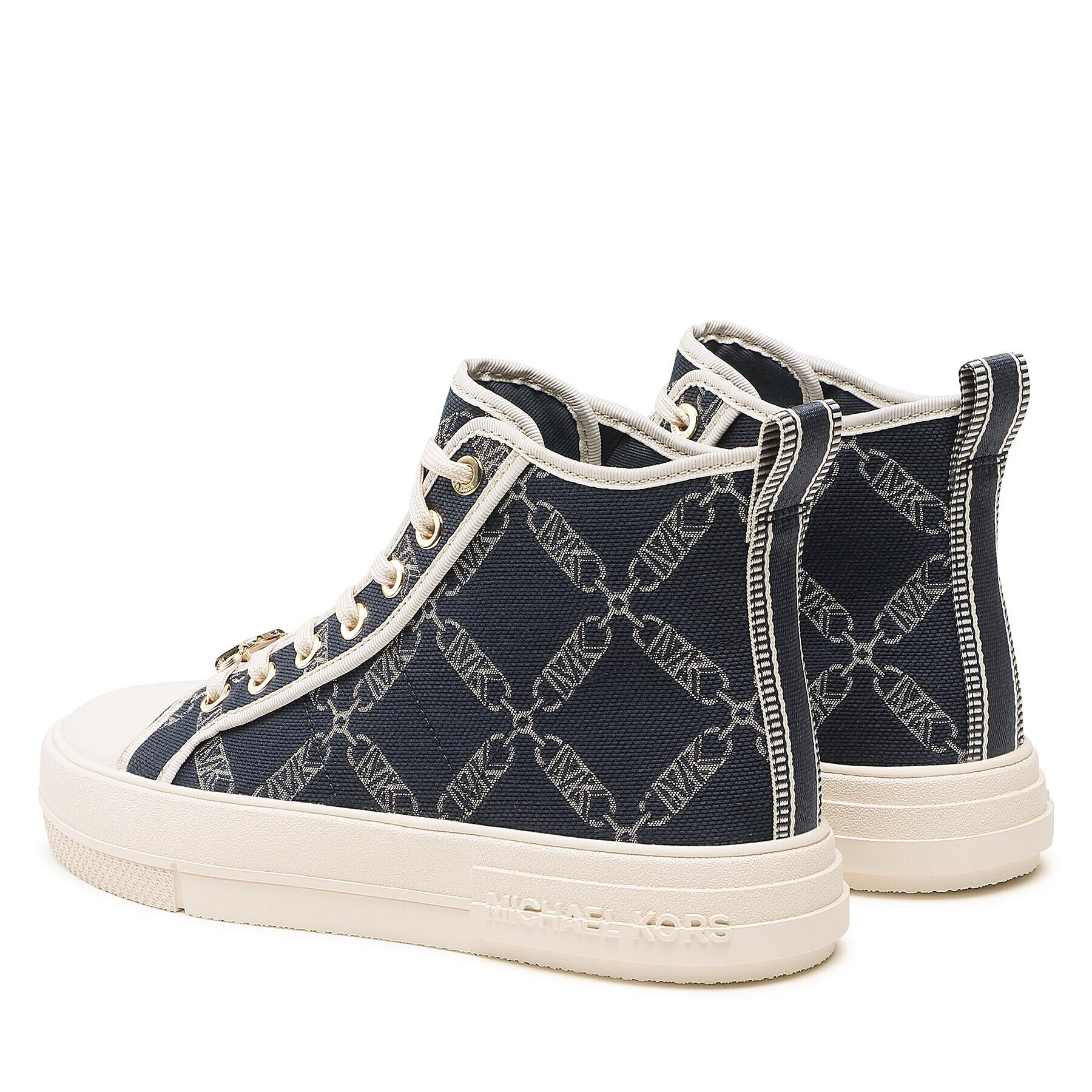 MICHAEL Michael Kors Кецове Evy High Top 43F3EYFE1Y Тъмносин - Pepit.bg