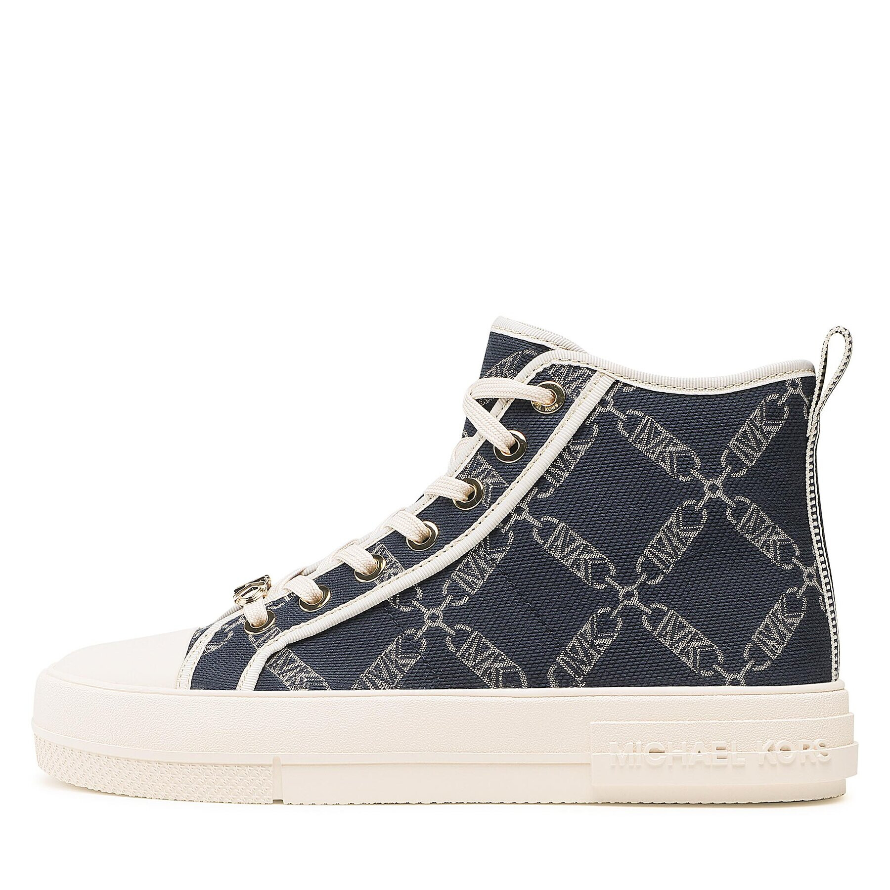 MICHAEL Michael Kors Кецове Evy High Top 43F3EYFE1Y Тъмносин - Pepit.bg