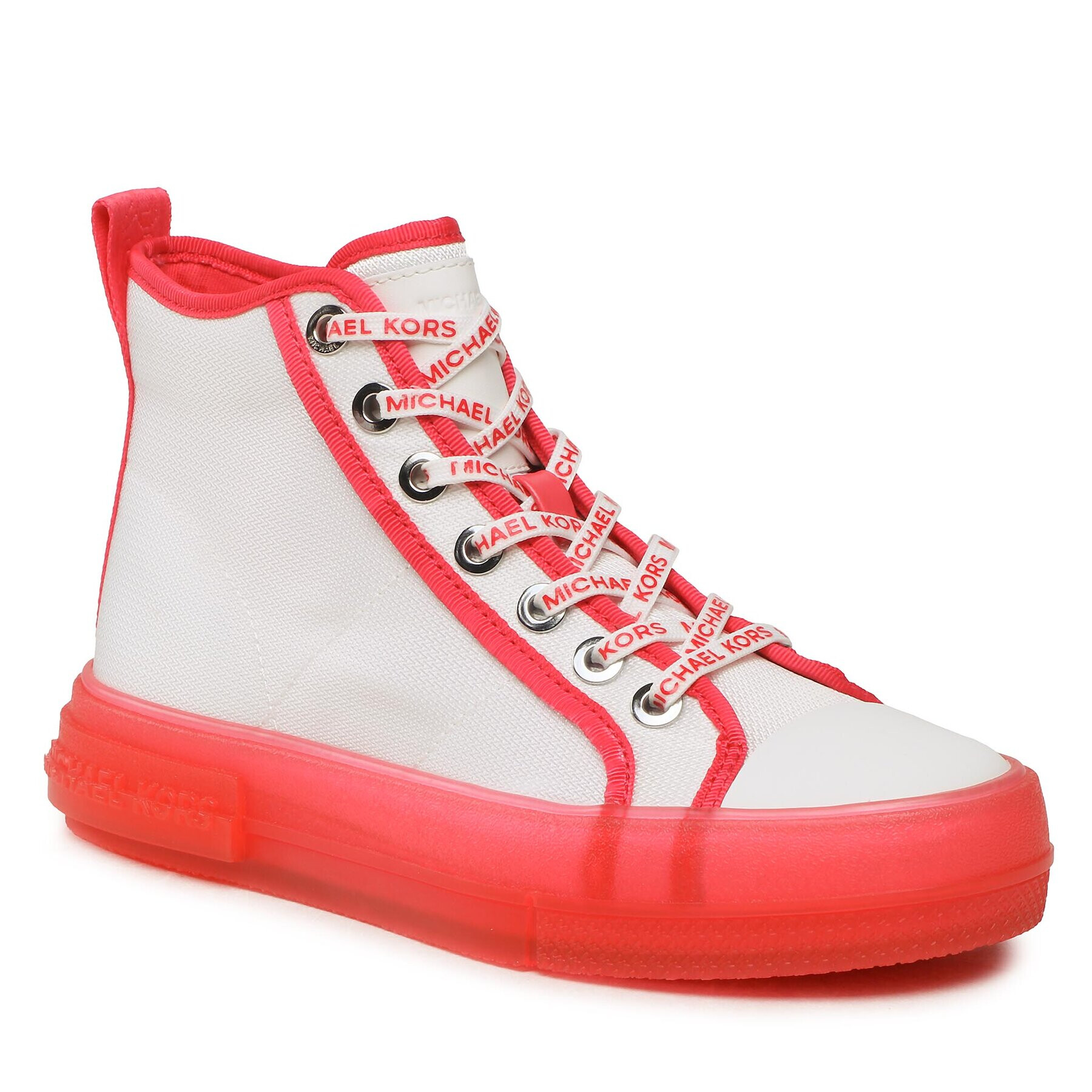 MICHAEL Michael Kors Кецове Evy High Top 43S3EYFE5D Бял - Pepit.bg