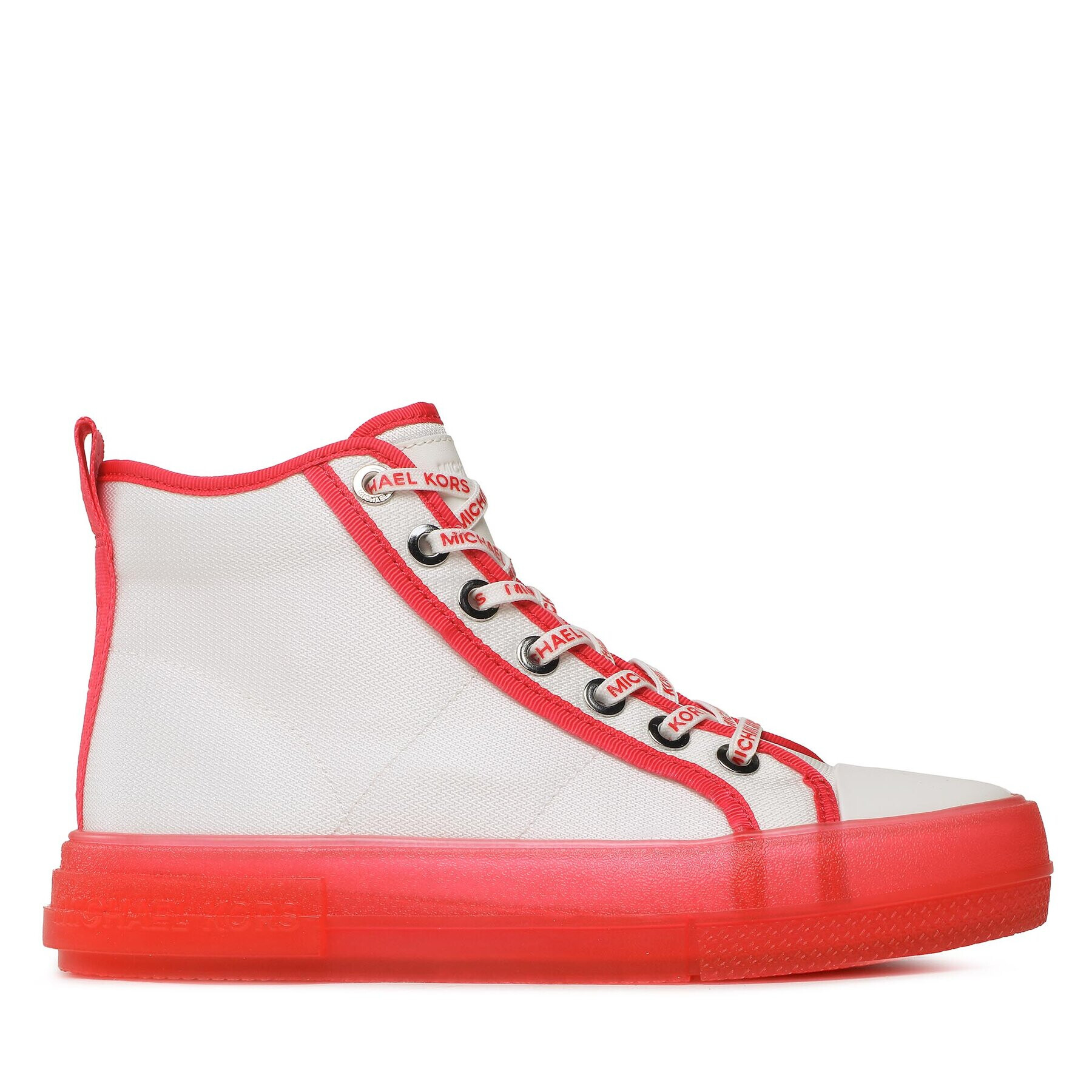 MICHAEL Michael Kors Кецове Evy High Top 43S3EYFE5D Бял - Pepit.bg