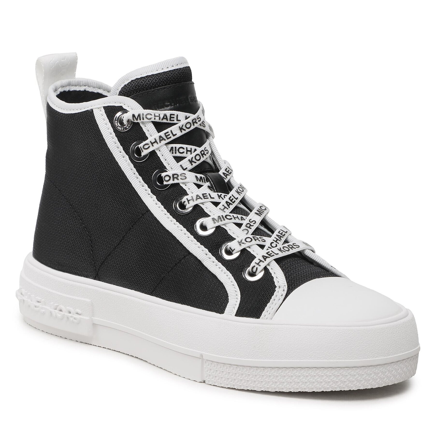 MICHAEL Michael Kors Кецове Evy High Top 43S3EYFE6D Черен - Pepit.bg