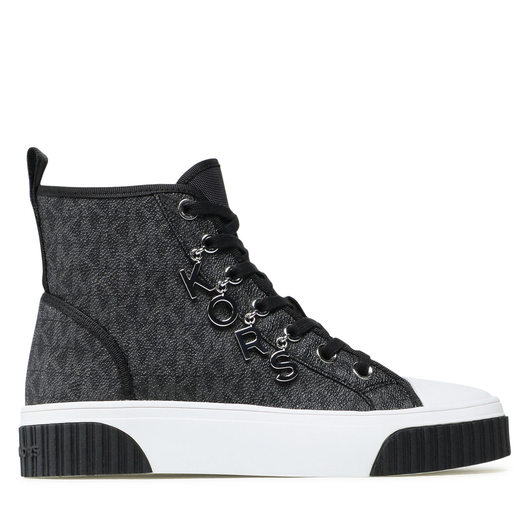 MICHAEL Michael Kors Кецове Gertie High Top 43R2GTFE6B Черен - Pepit.bg