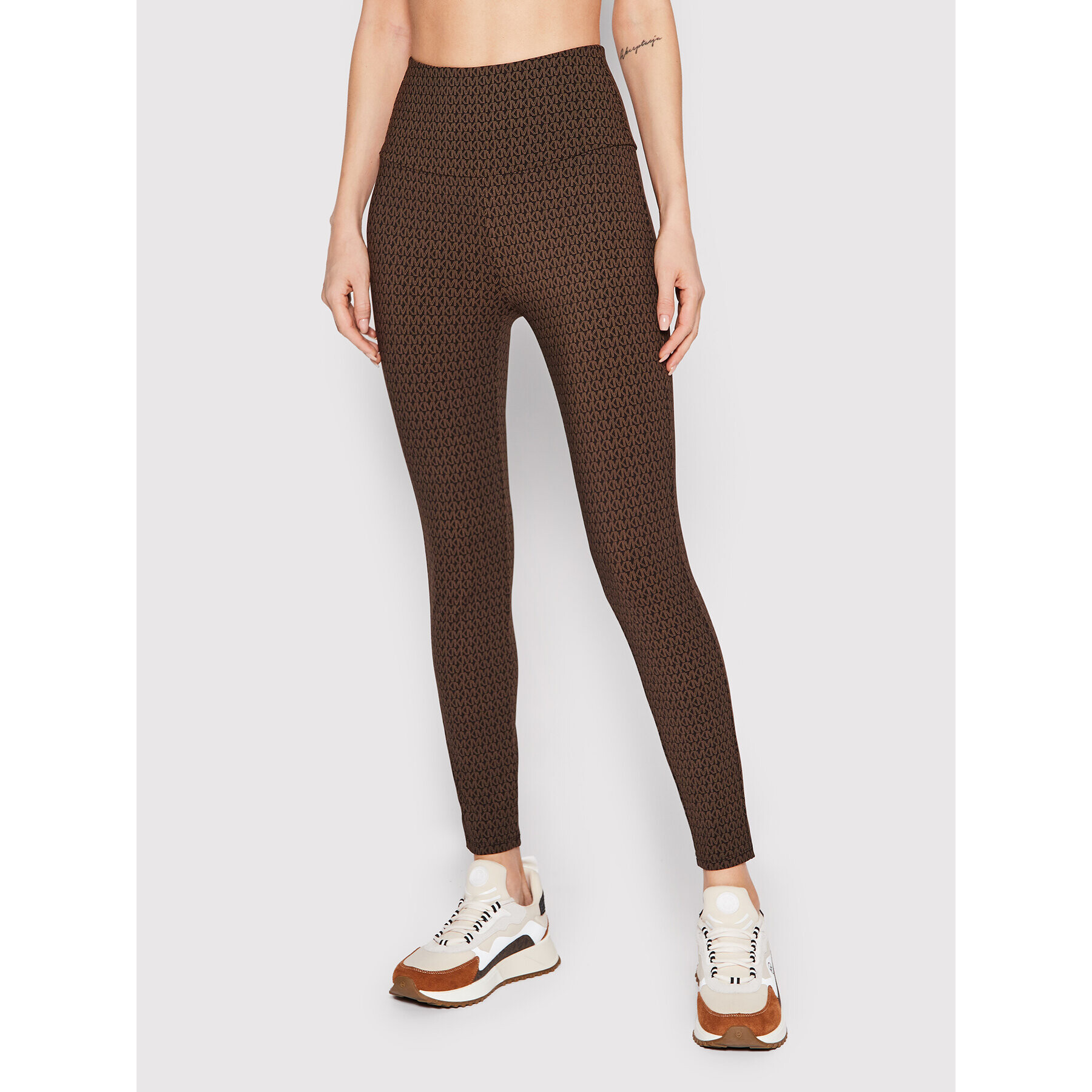 MICHAEL Michael Kors Клин MU130502S7 Кафяв Slim Fit - Pepit.bg