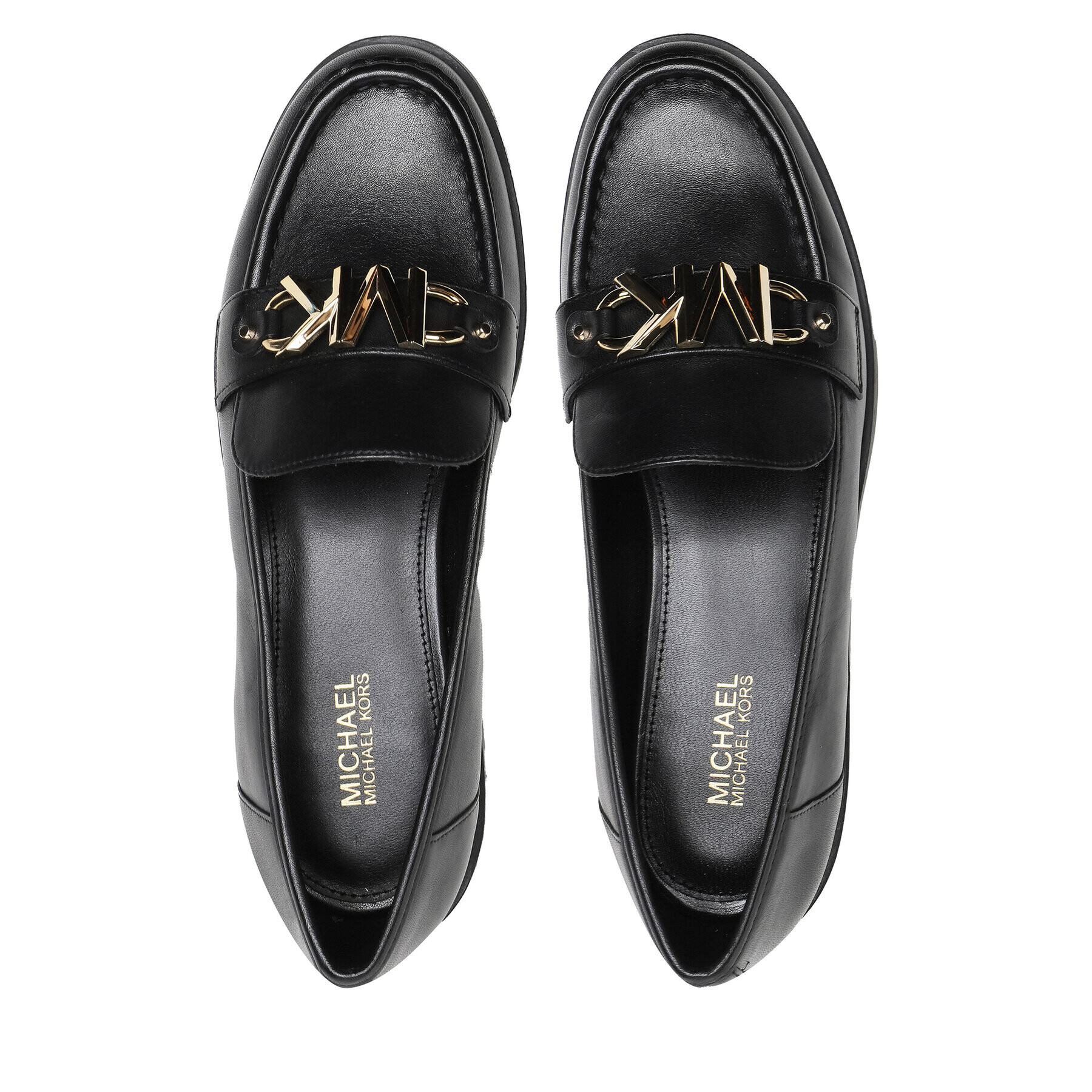 MICHAEL Michael Kors Лоуфъри Tiegan Loafer 40F3TGFP1L Черен - Pepit.bg
