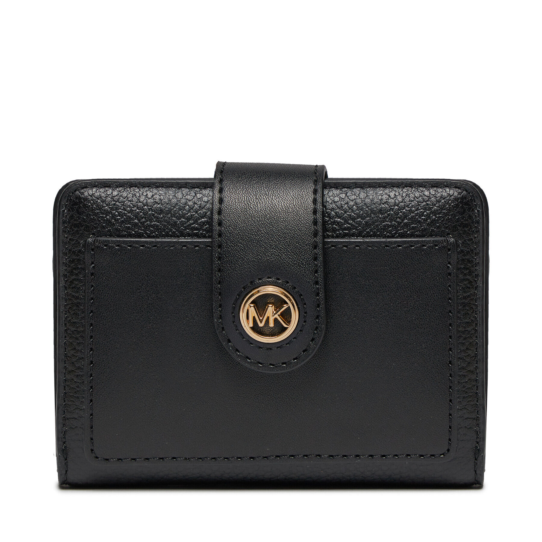 MICHAEL Michael Kors Малък дамски портфейл 34H3G0KF5L Черен - Pepit.bg