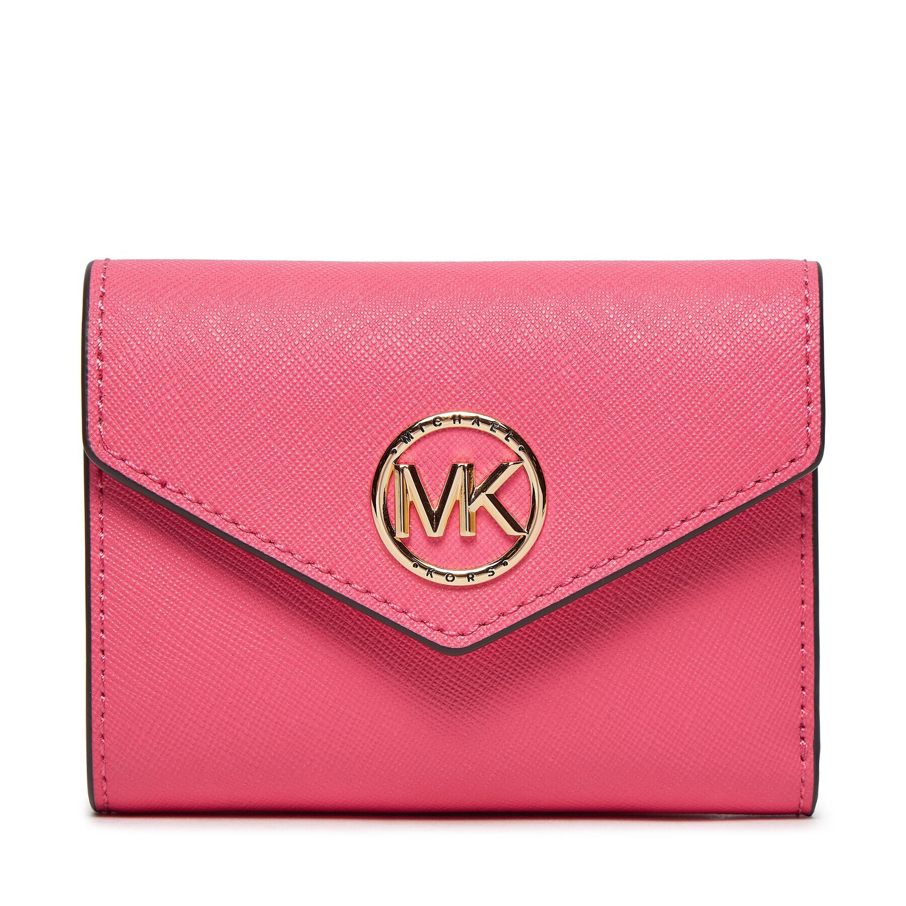 MICHAEL Michael Kors Малък дамски портфейл Carmen 34S1GNME6L Розов - Pepit.bg