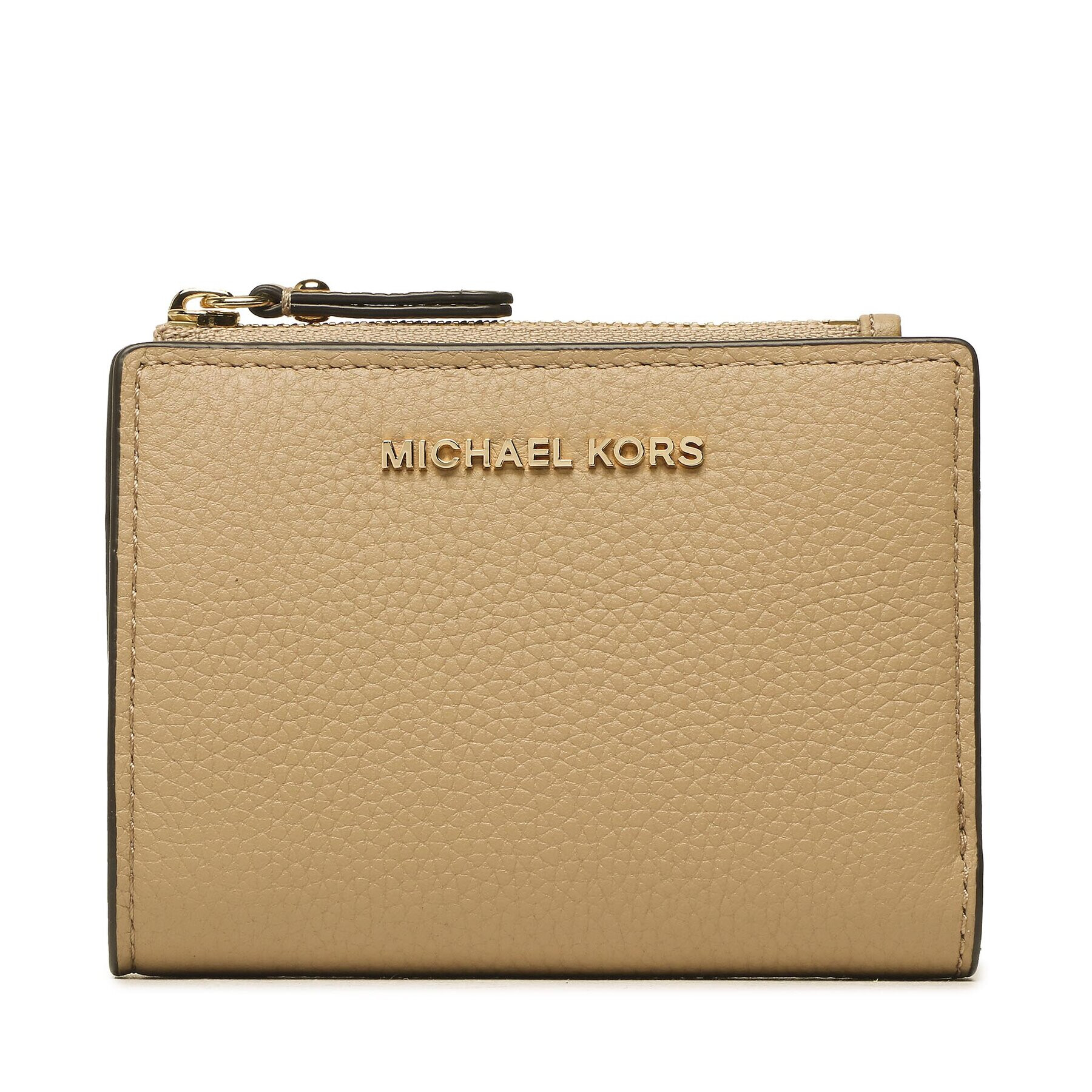 MICHAEL Michael Kors Малък дамски портфейл Jet Set 34F9GJ6F2L Бежов - Pepit.bg