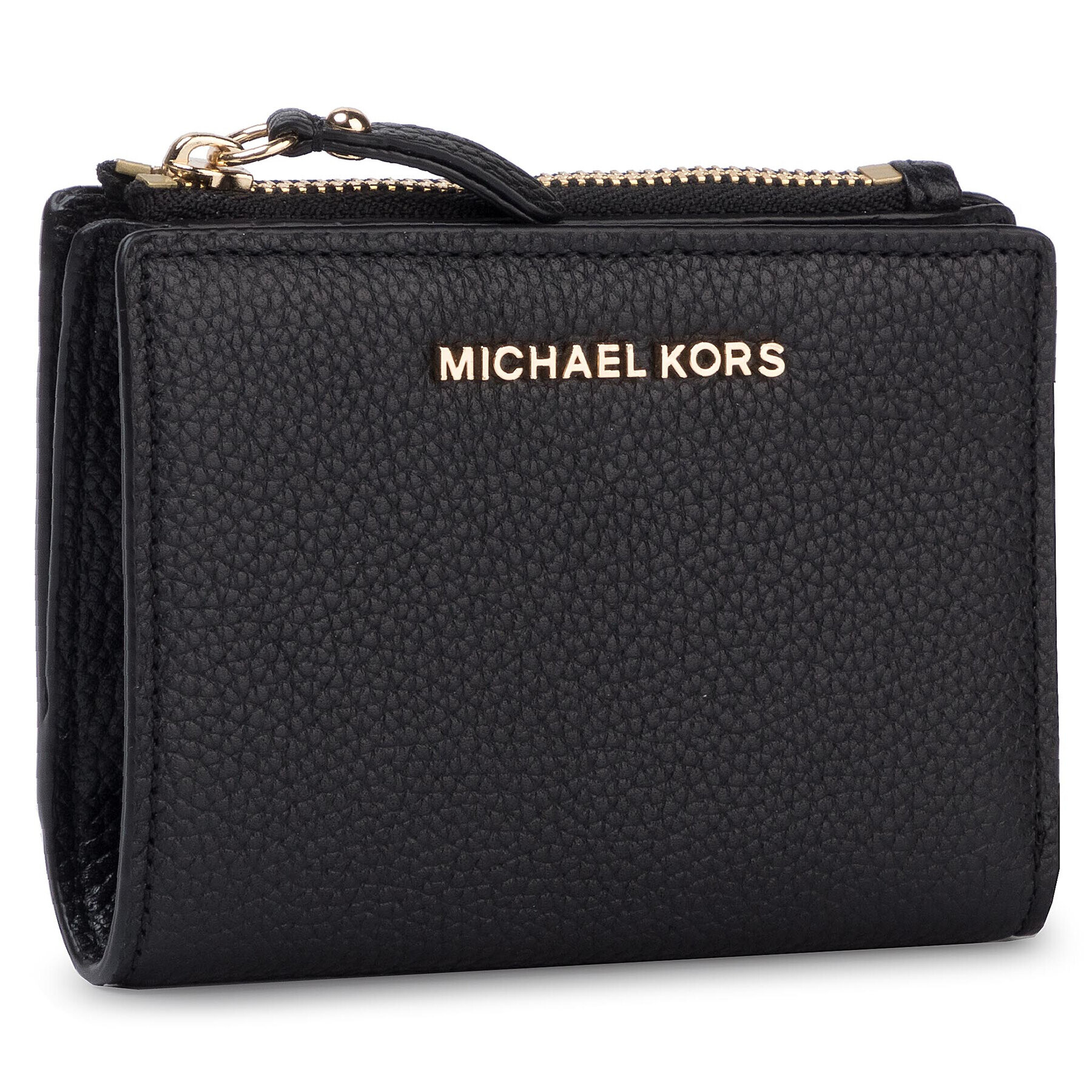 MICHAEL Michael Kors Малък дамски портфейл Jet Set 34F9GJ6F2L Черен - Pepit.bg