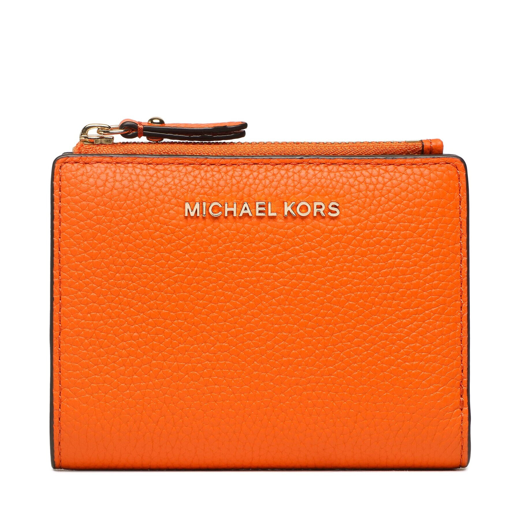 MICHAEL Michael Kors Малък дамски портфейл Jet Set 34F9GJ6F2L Оранжев - Pepit.bg