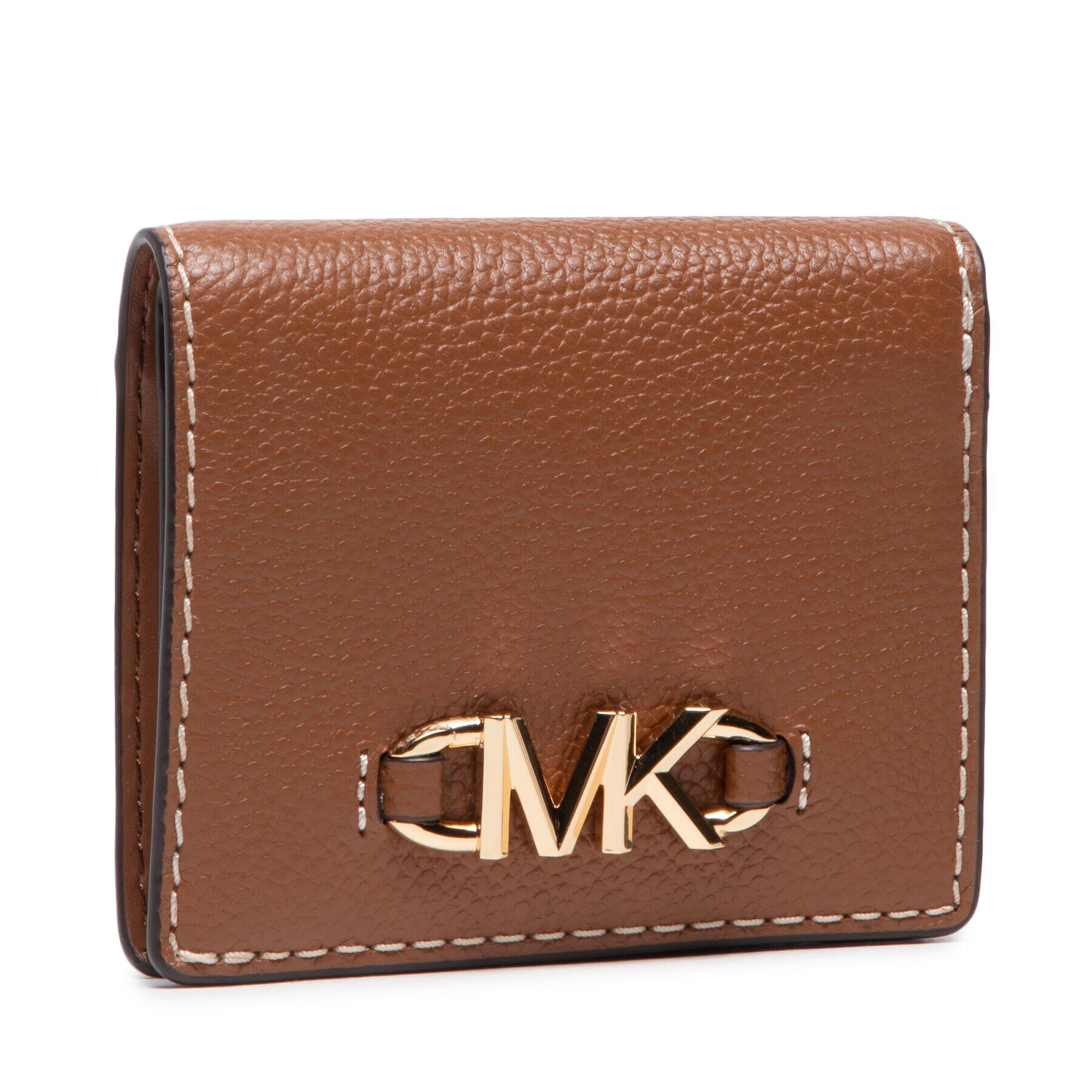 MICHAEL Michael Kors Малък дамски портфейл Izzy 34T1GZYF1L Кафяв - Pepit.bg