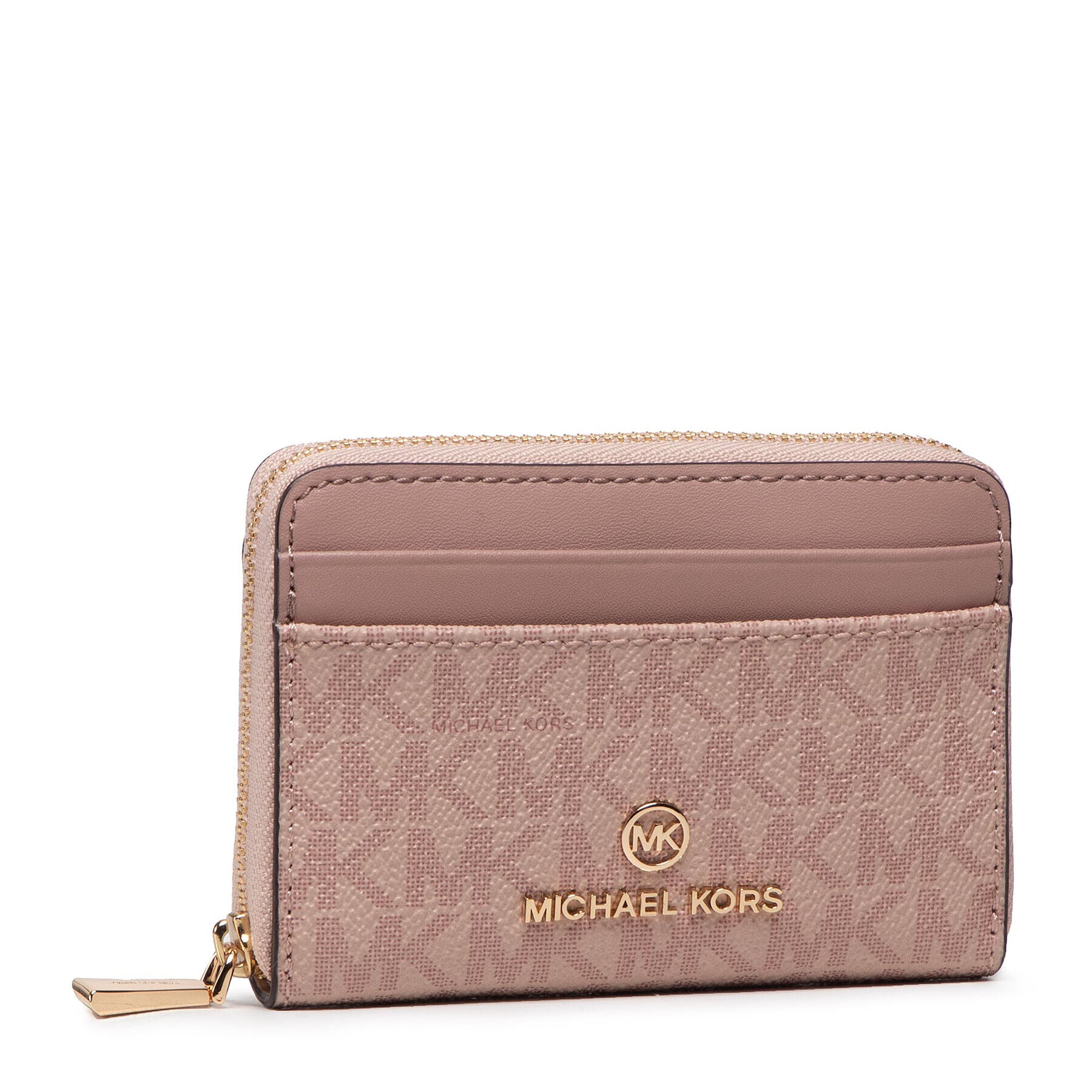 MICHAEL Michael Kors Малък дамски портфейл Jet Set Charm 34S1GT9Z1B Розов - Pepit.bg