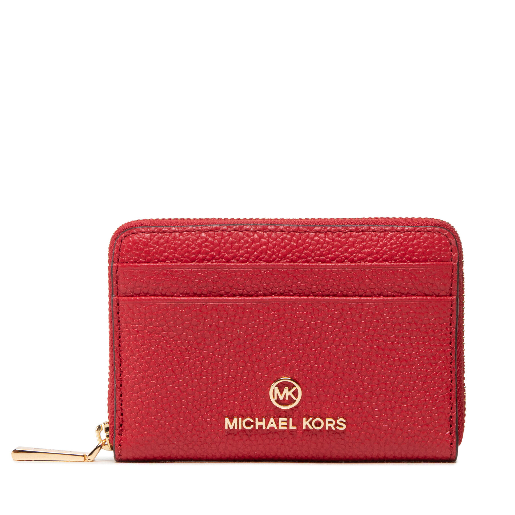 MICHAEL Michael Kors Малък дамски портфейл Jet Set Charm 34S1GT9Z1L Червен - Pepit.bg