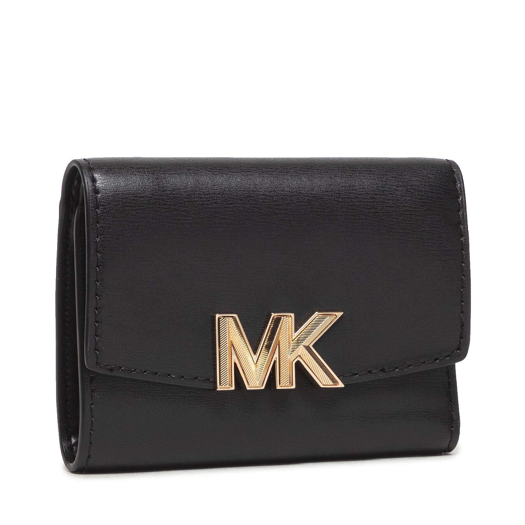 MICHAEL Michael Kors Малък дамски портфейл Karlie 34F1GCDF8L Черен - Pepit.bg