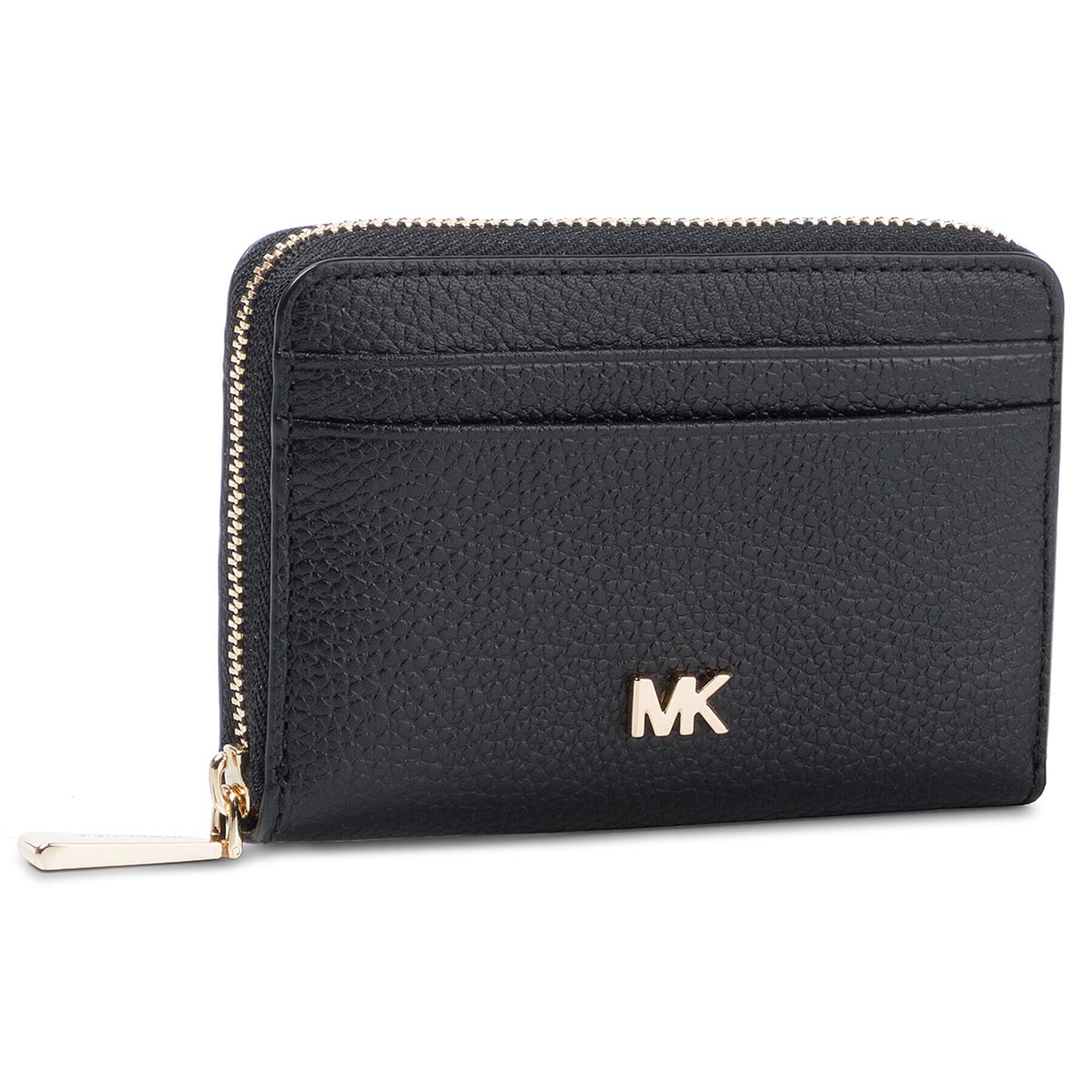 MICHAEL Michael Kors Малък дамски портфейл Mott 34F9GF6Z1L Черен - Pepit.bg