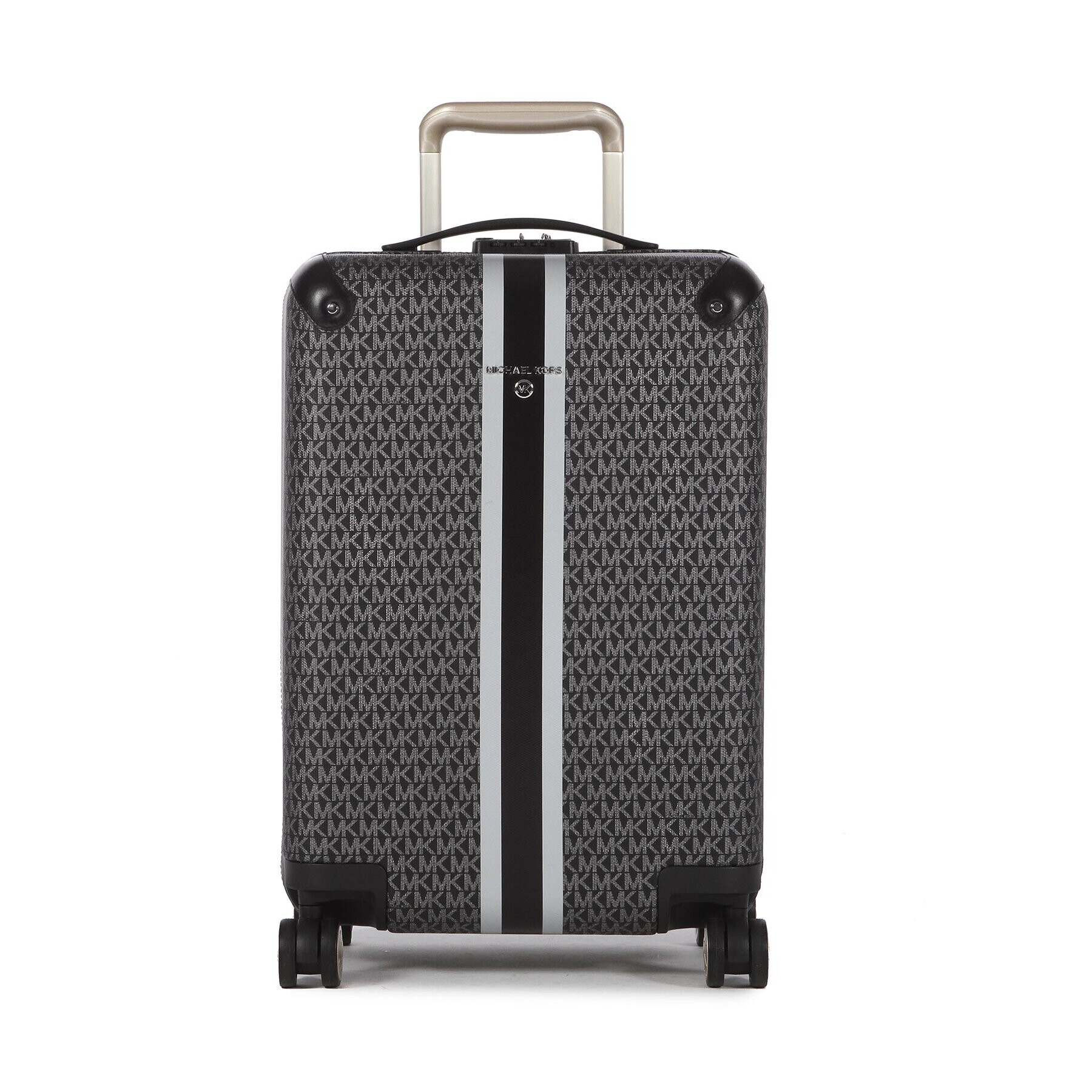 MICHAEL Michael Kors Малък твърд куфар Travel 30F2STFT5P Черен - Pepit.bg