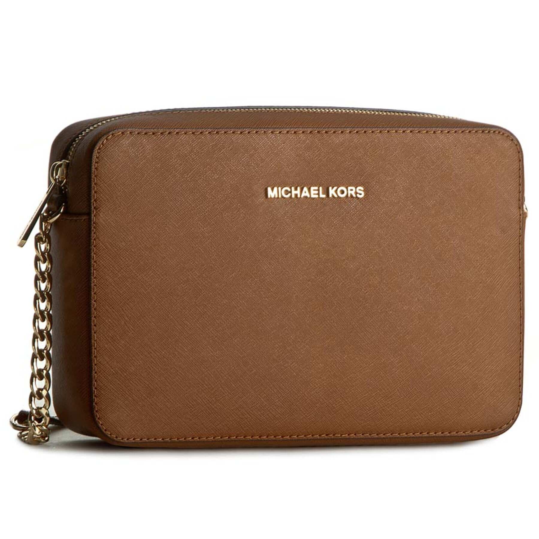 MICHAEL Michael Kors Michael Kors Дамска чанта Jet Set Travel 32S4GTVC3L Кафяв - Pepit.bg