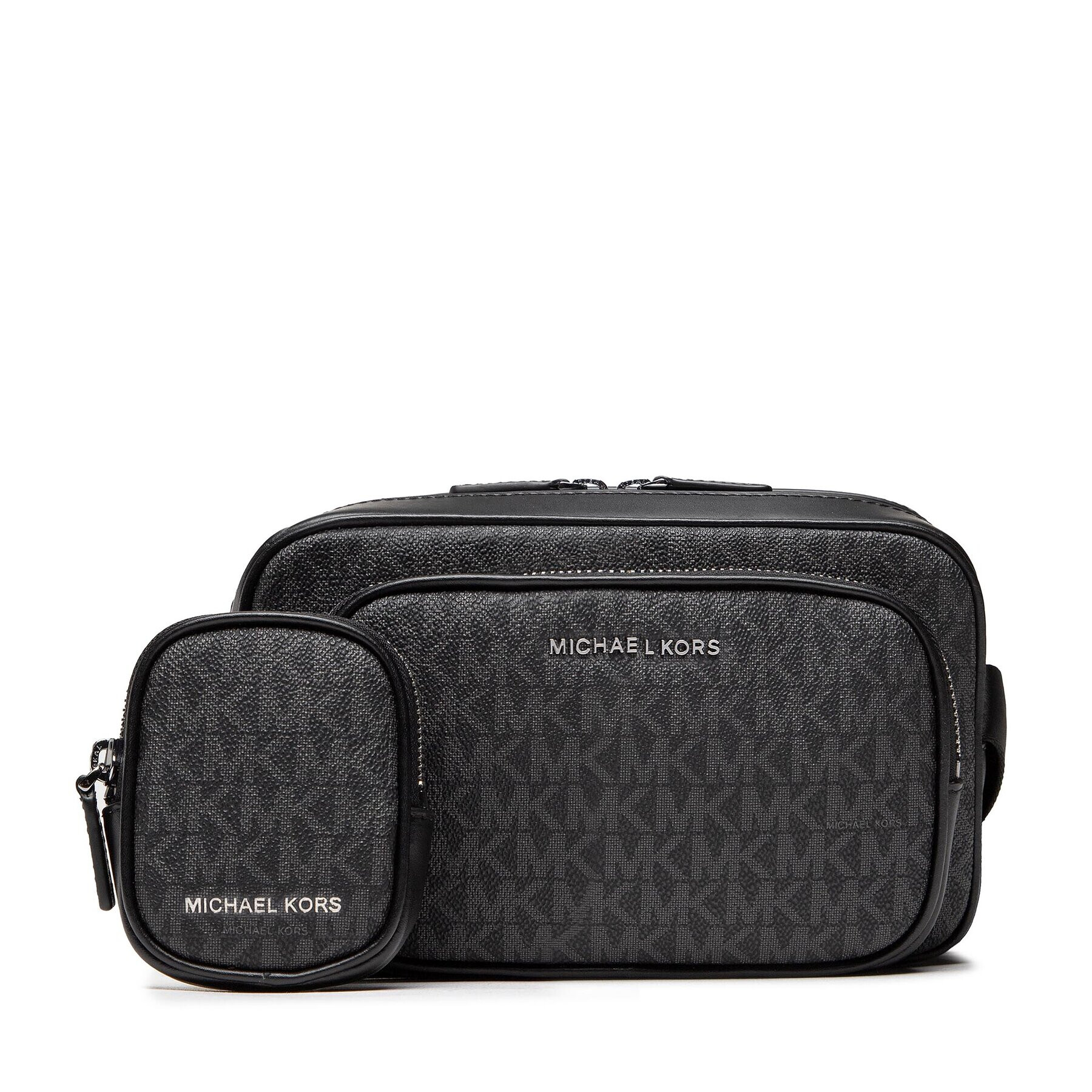 MICHAEL Michael Kors Мъжка чантичка Hudson 33U2LHDC2B Черен - Pepit.bg