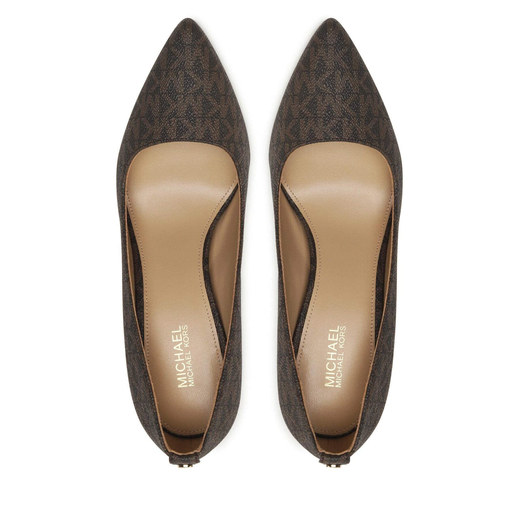 MICHAEL Michael Kors Обувки Milly Flax Pump 40S3MYMP1B Кафяв - Pepit.bg