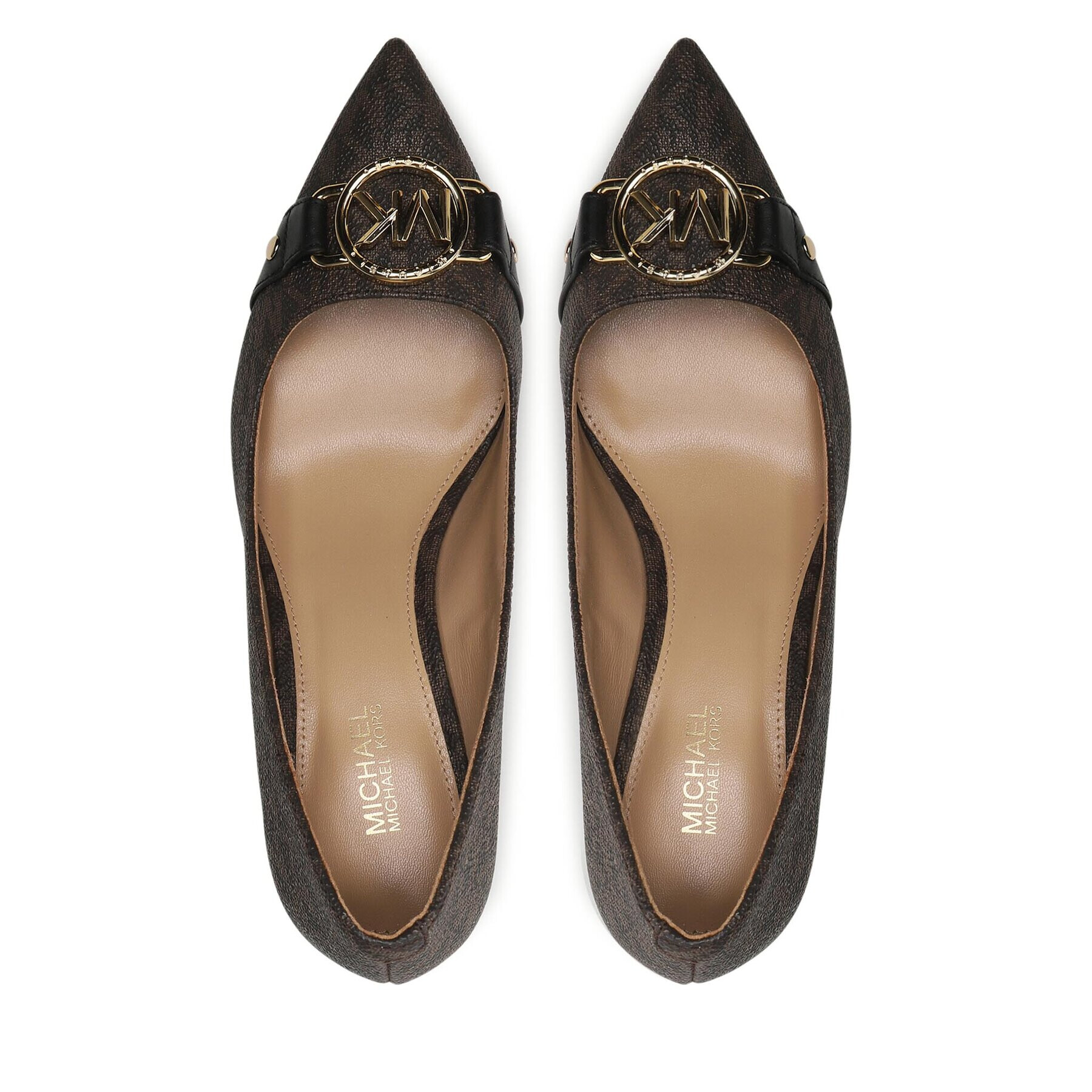 MICHAEL Michael Kors Обувки на ток Rory Flex Pump 40F2ROMP2B Кафяв - Pepit.bg