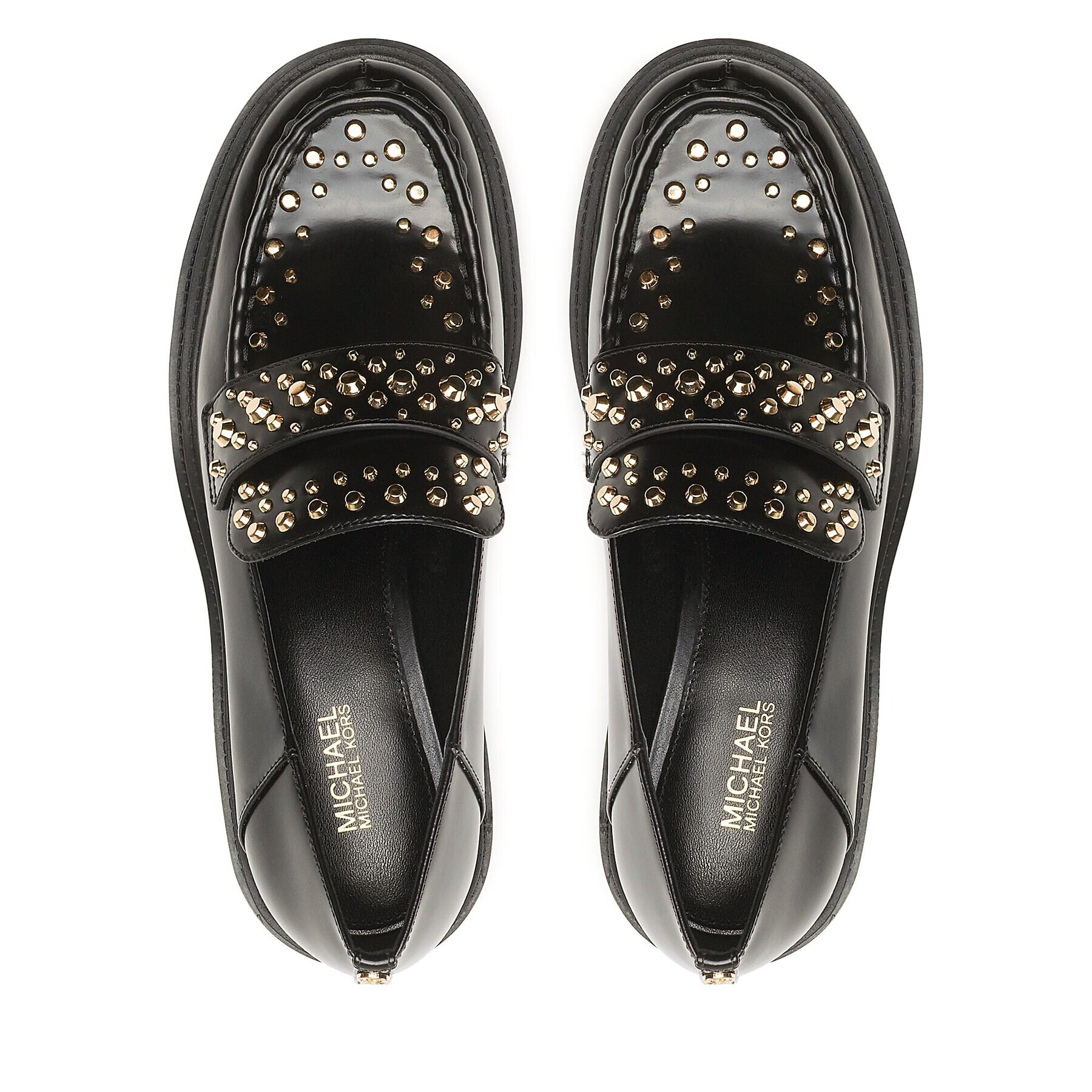 MICHAEL Michael Kors Обувки Rocco Heeled 40F3RCMP3L Черен - Pepit.bg