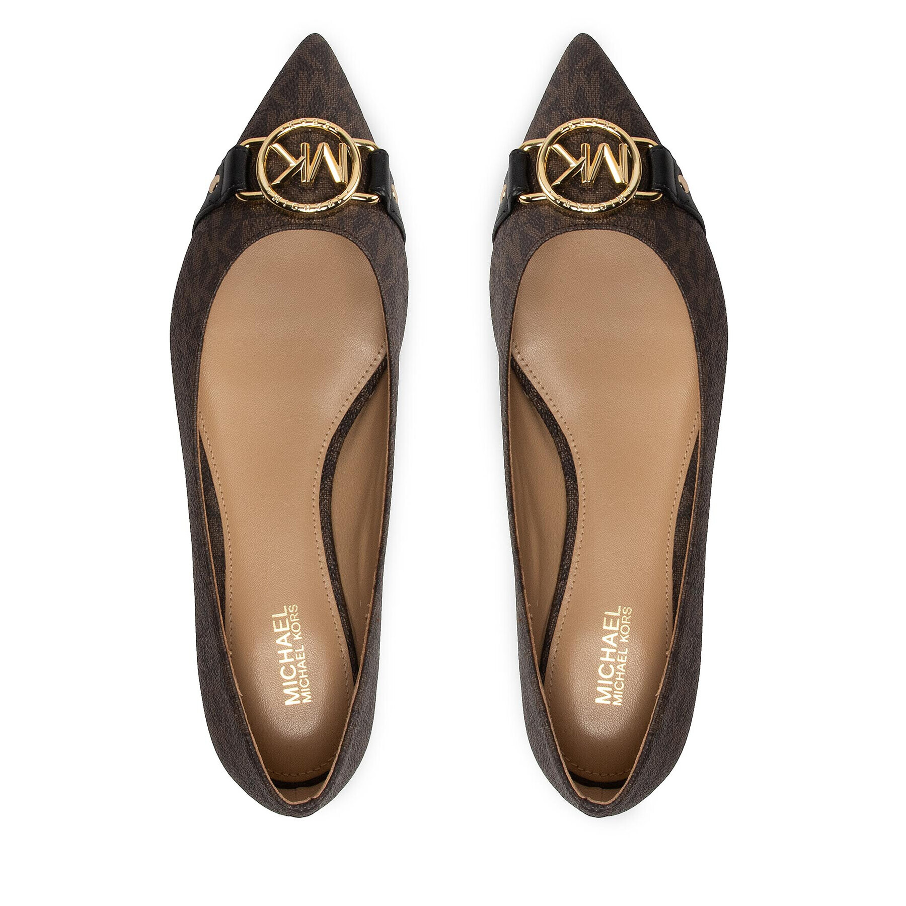 MICHAEL Michael Kors Обувки Rory Flex Flat 40F2ROFP1B Кафяв - Pepit.bg