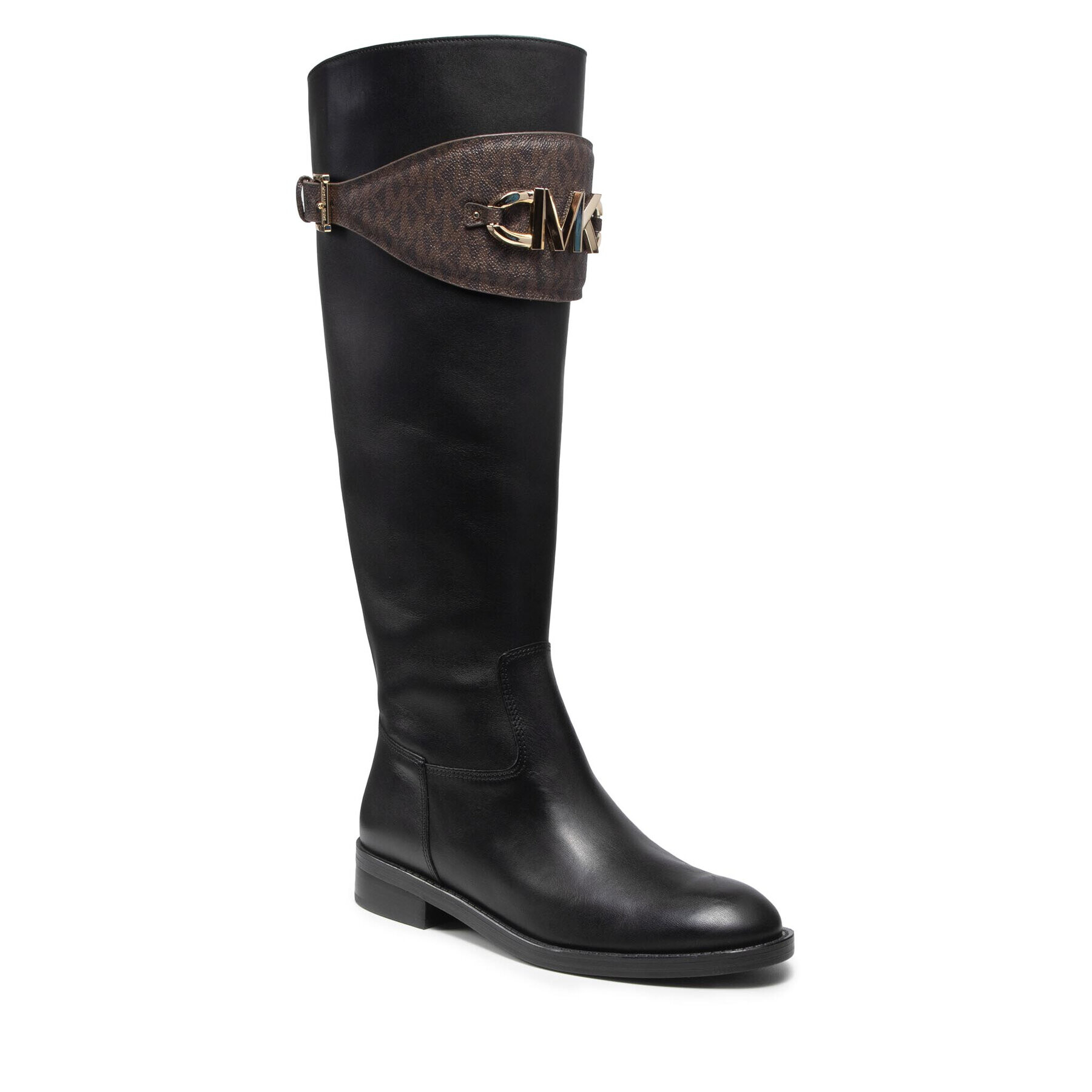 MICHAEL Michael Kors Офицерки Izzy Boot 40F1IZFB6L Черен - Pepit.bg