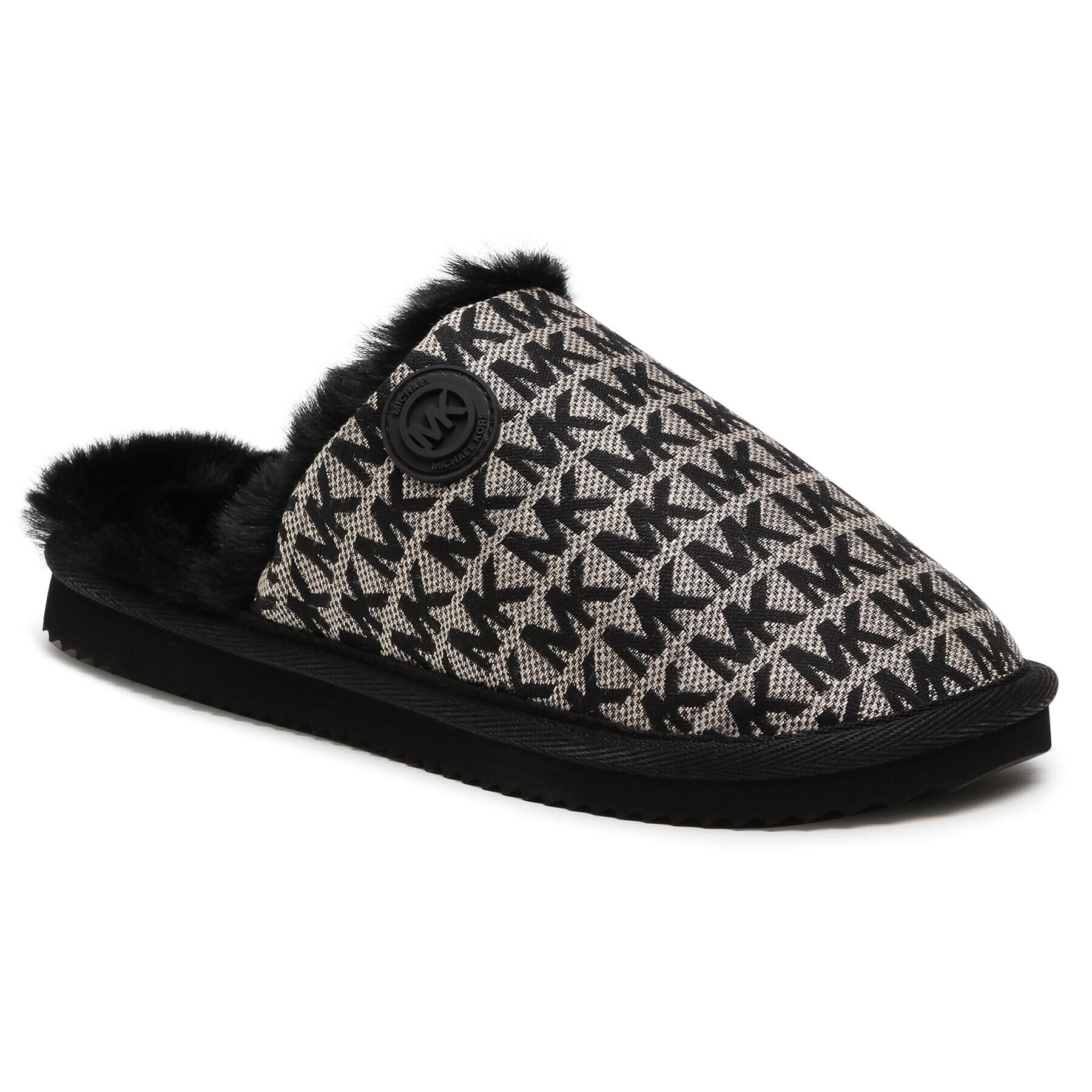 MICHAEL Michael Kors Пантофи Janis Slipper 40R1JAFP2Y Черен - Pepit.bg
