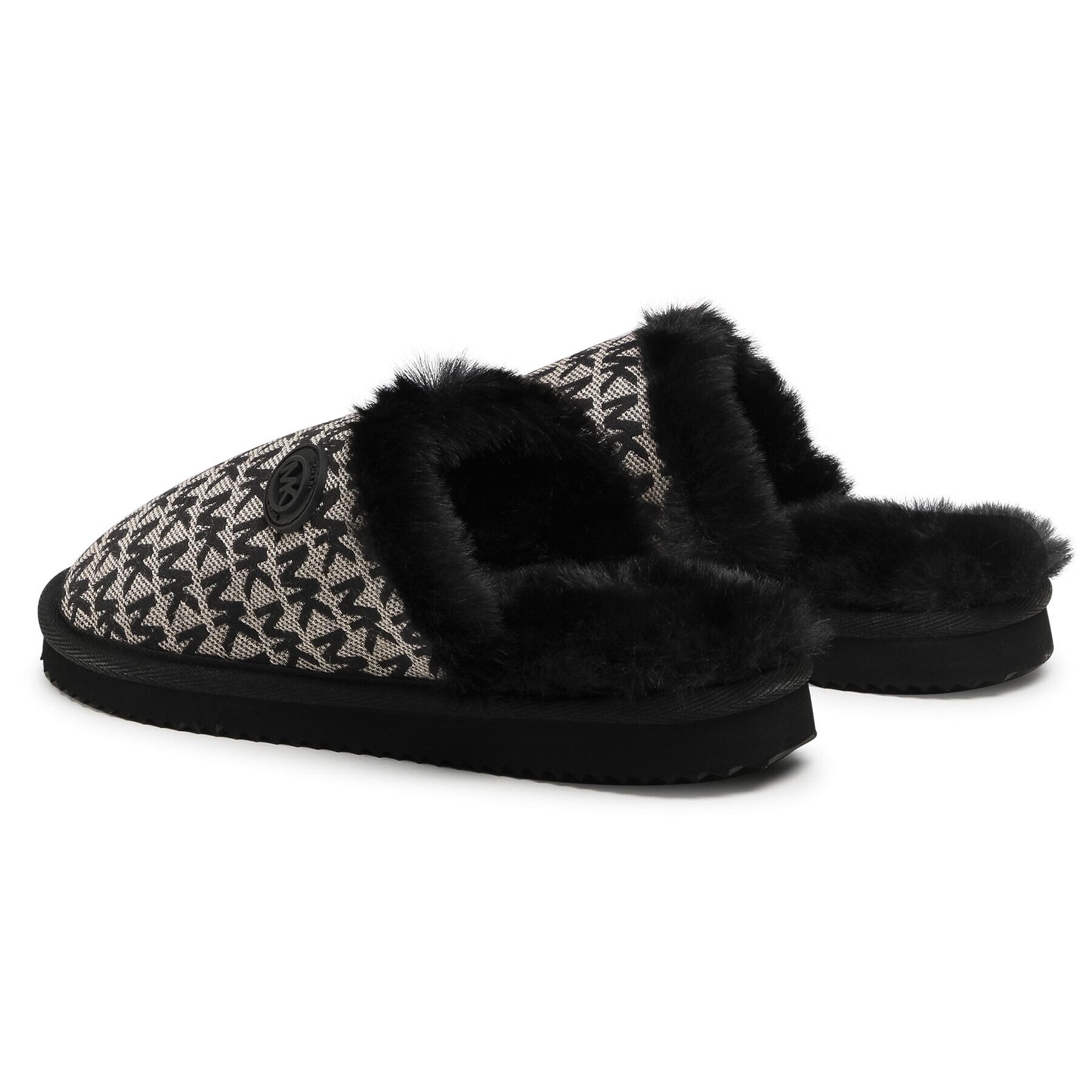 MICHAEL Michael Kors Пантофи Janis Slipper 40R1JAFP2Y Черен - Pepit.bg