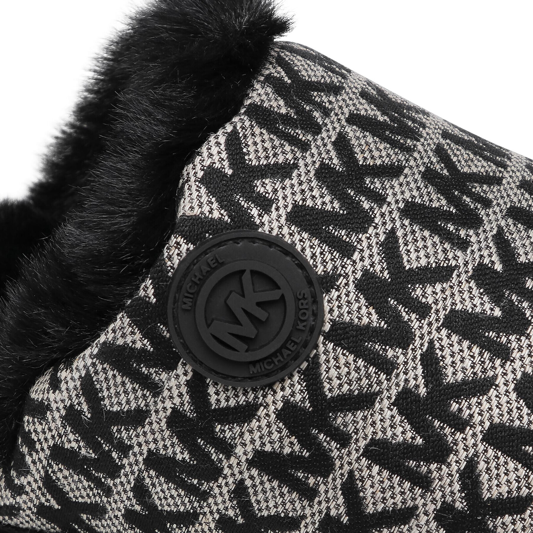 MICHAEL Michael Kors Пантофи Janis Slipper 40R1JAFP2Y Черен - Pepit.bg