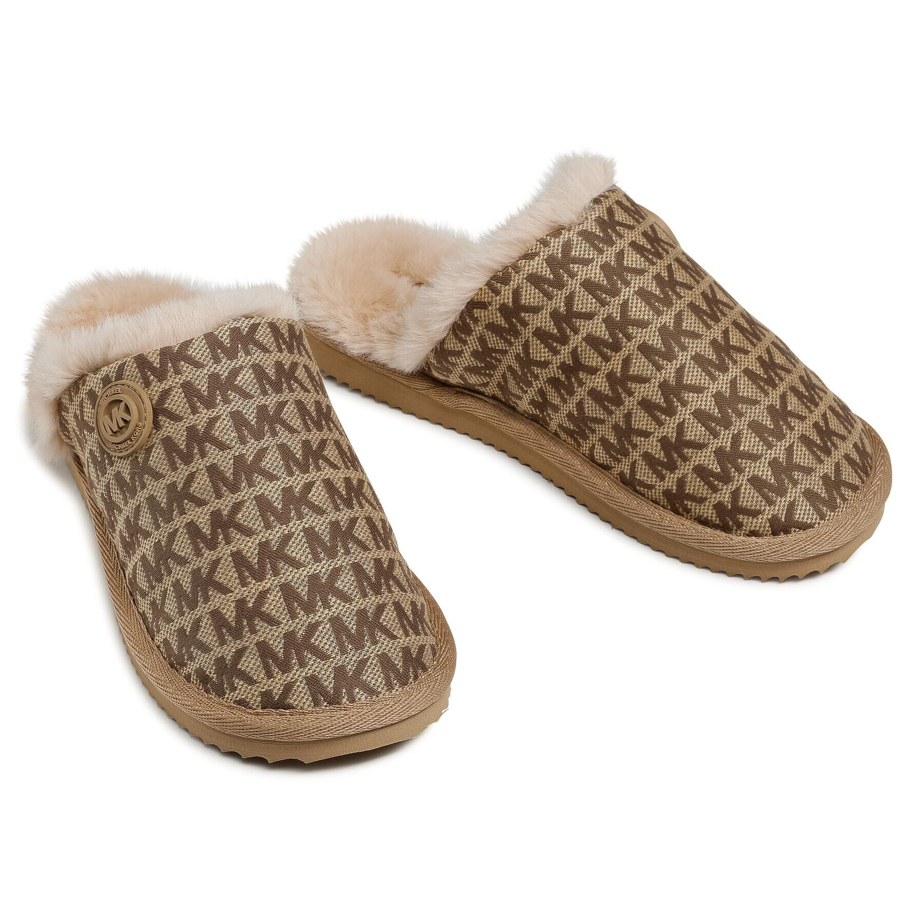 MICHAEL Michael Kors Пантофи Janis Slipper 40R1JAFP2Y Кафяв - Pepit.bg
