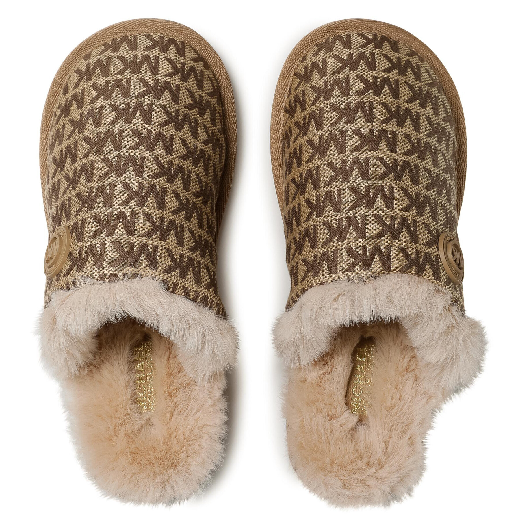 MICHAEL Michael Kors Пантофи Janis Slipper 40R1JAFP2Y Кафяв - Pepit.bg