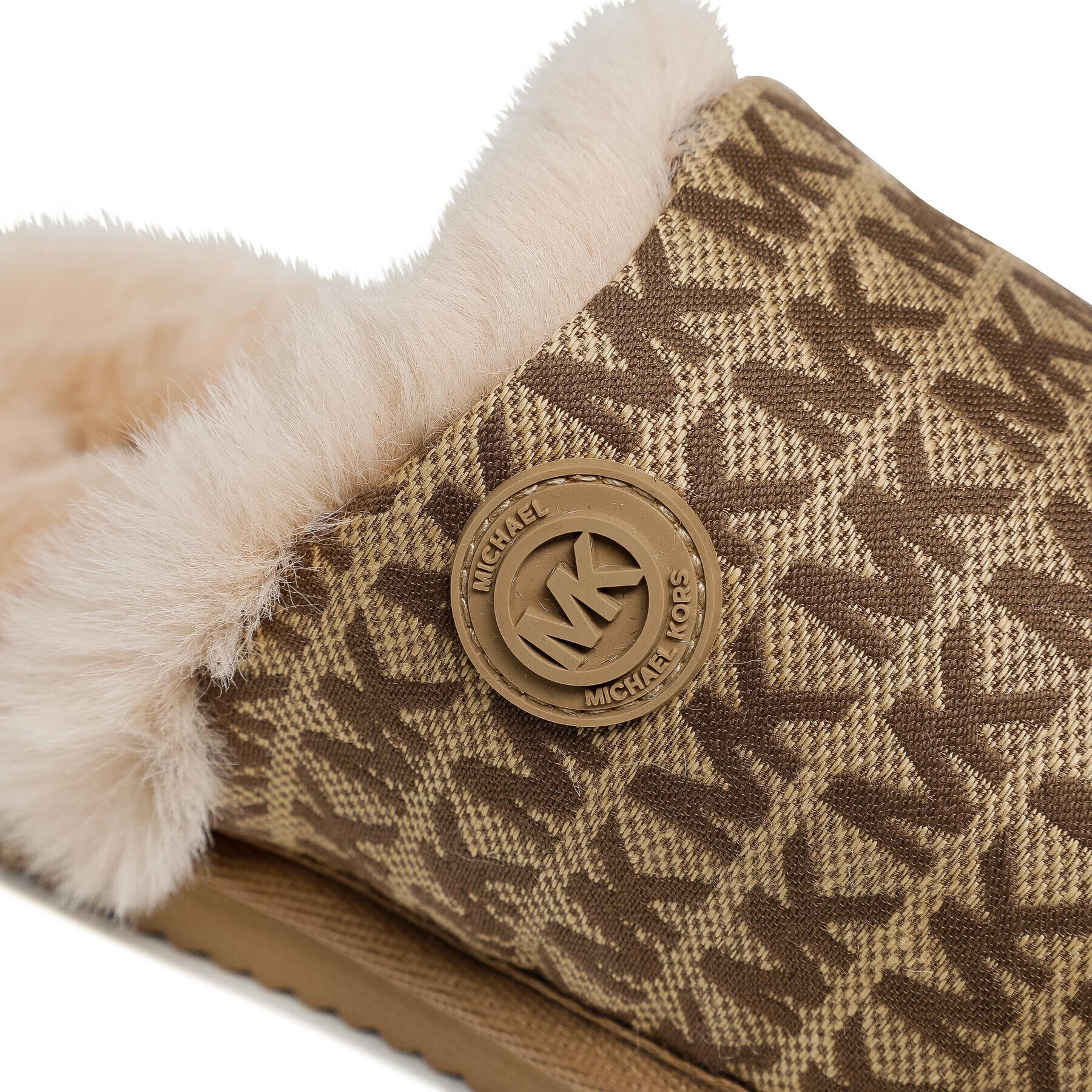 MICHAEL Michael Kors Пантофи Janis Slipper 40R1JAFP2Y Кафяв - Pepit.bg