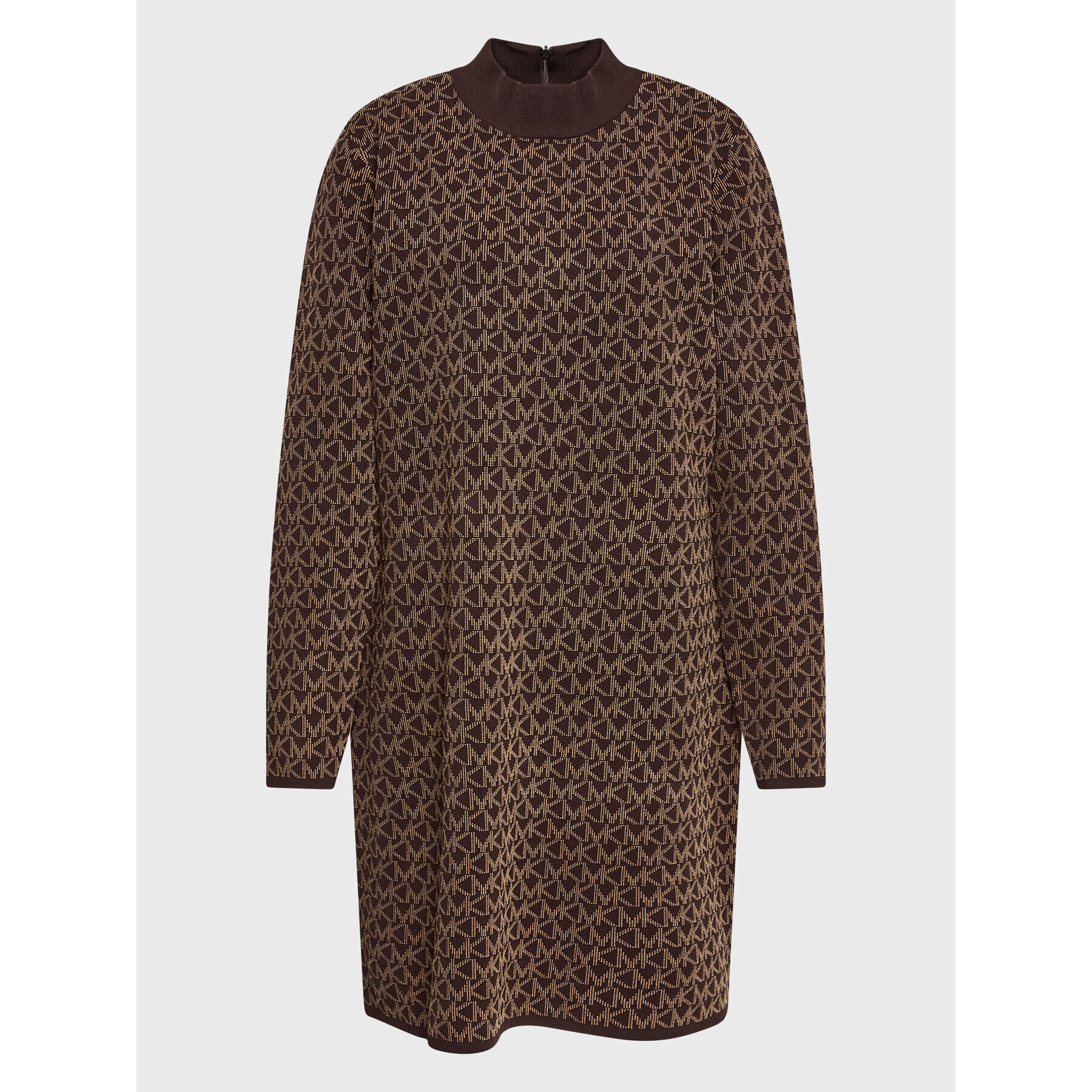 MICHAEL Michael Kors Плетена рокля MH180NV5KZ Кафяв Regular Fit - Pepit.bg