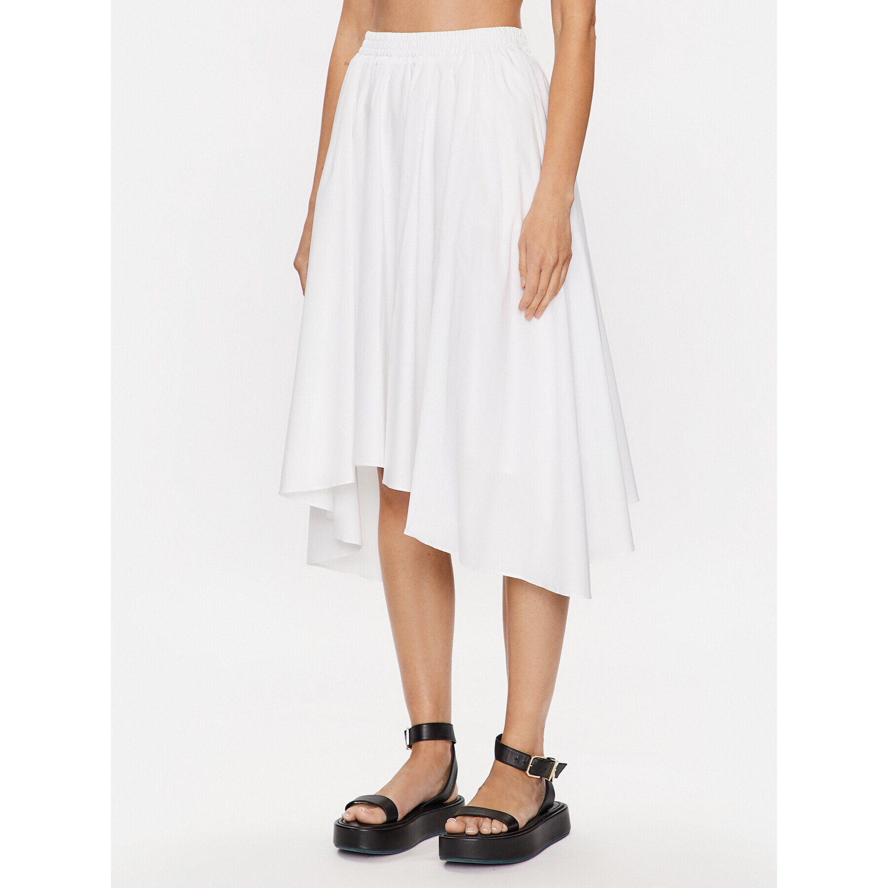 MICHAEL Michael Kors Пола тип трапец MS3709KF4C Бял Relaxed Fit - Pepit.bg