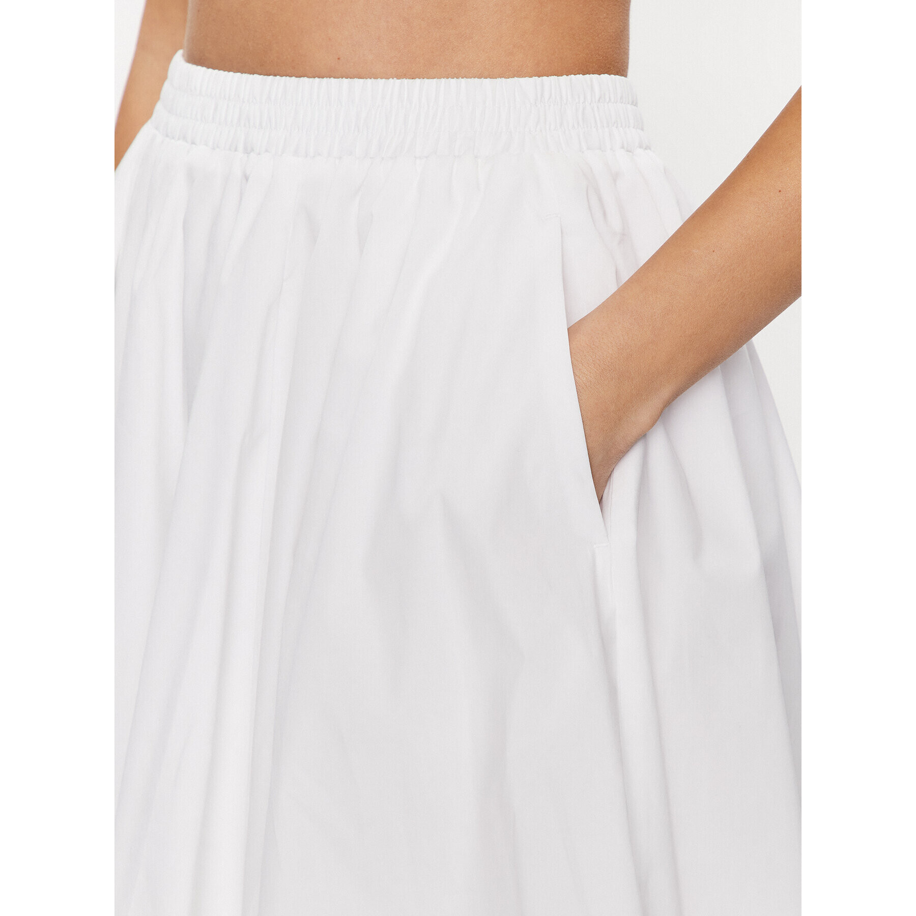 MICHAEL Michael Kors Пола тип трапец MS3709KF4C Бял Relaxed Fit - Pepit.bg