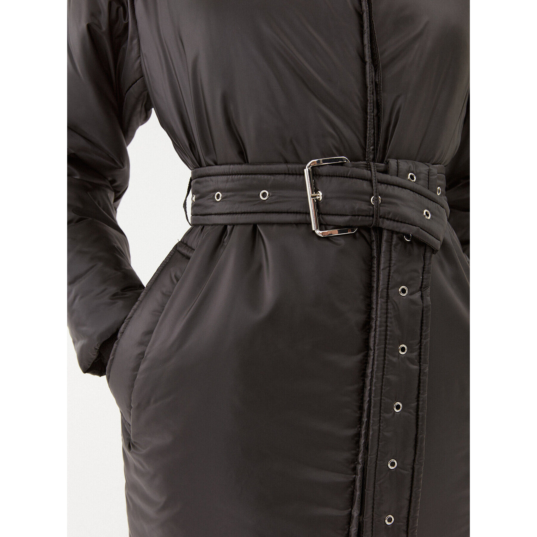 MICHAEL Michael Kors Преходно яке MF320CI3SB Черен Regular Fit - Pepit.bg