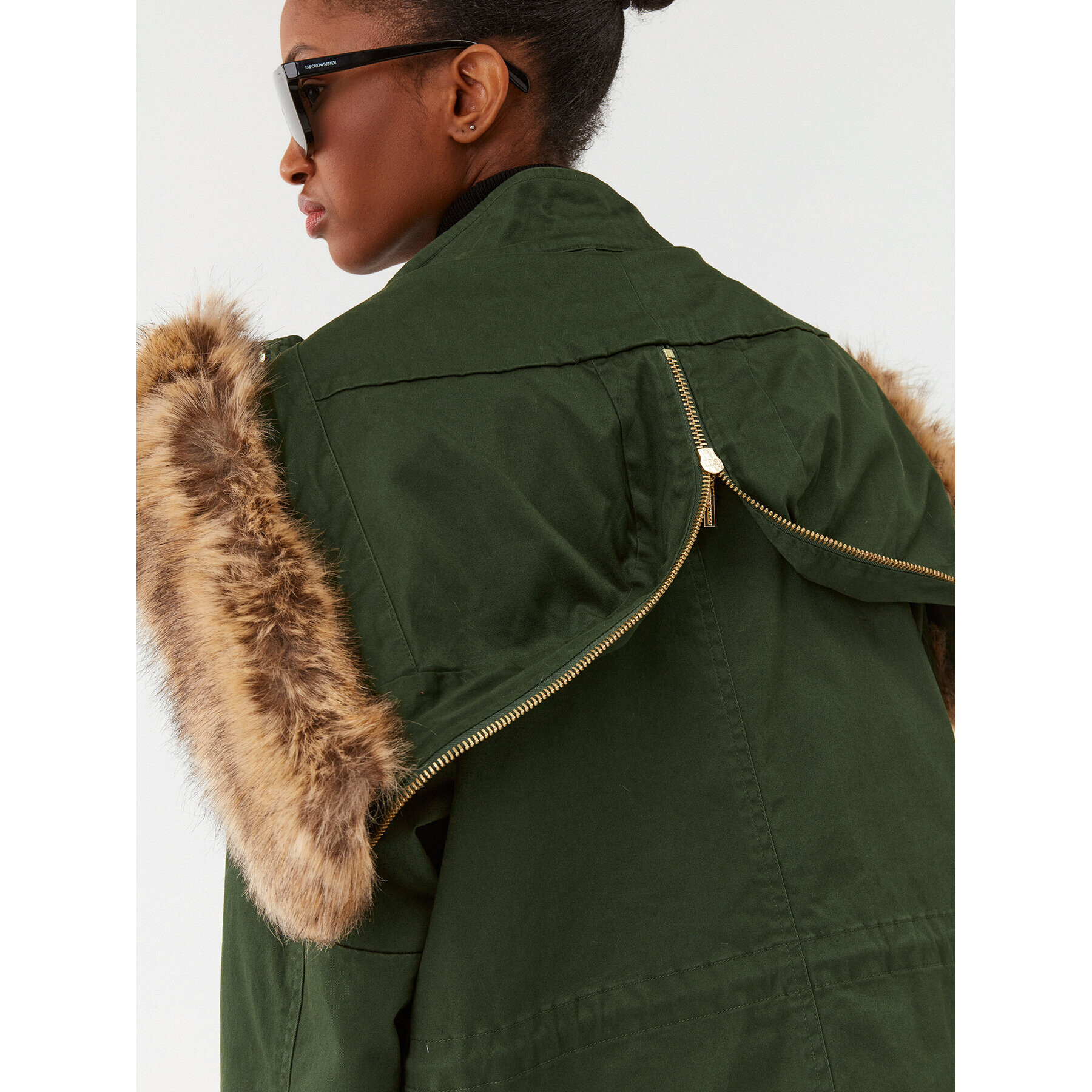 MICHAEL Michael Kors Преходно яке MF320CP3X6 Зелен Regular Fit - Pepit.bg