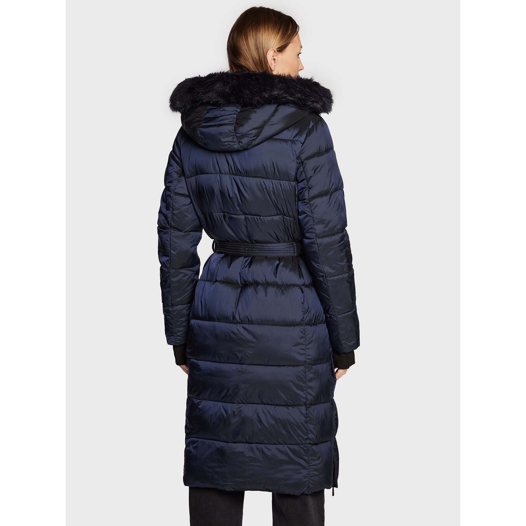 MICHAEL Michael Kors Пухено яке 77Q5741M41 Тъмносин Regular Fit - Pepit.bg