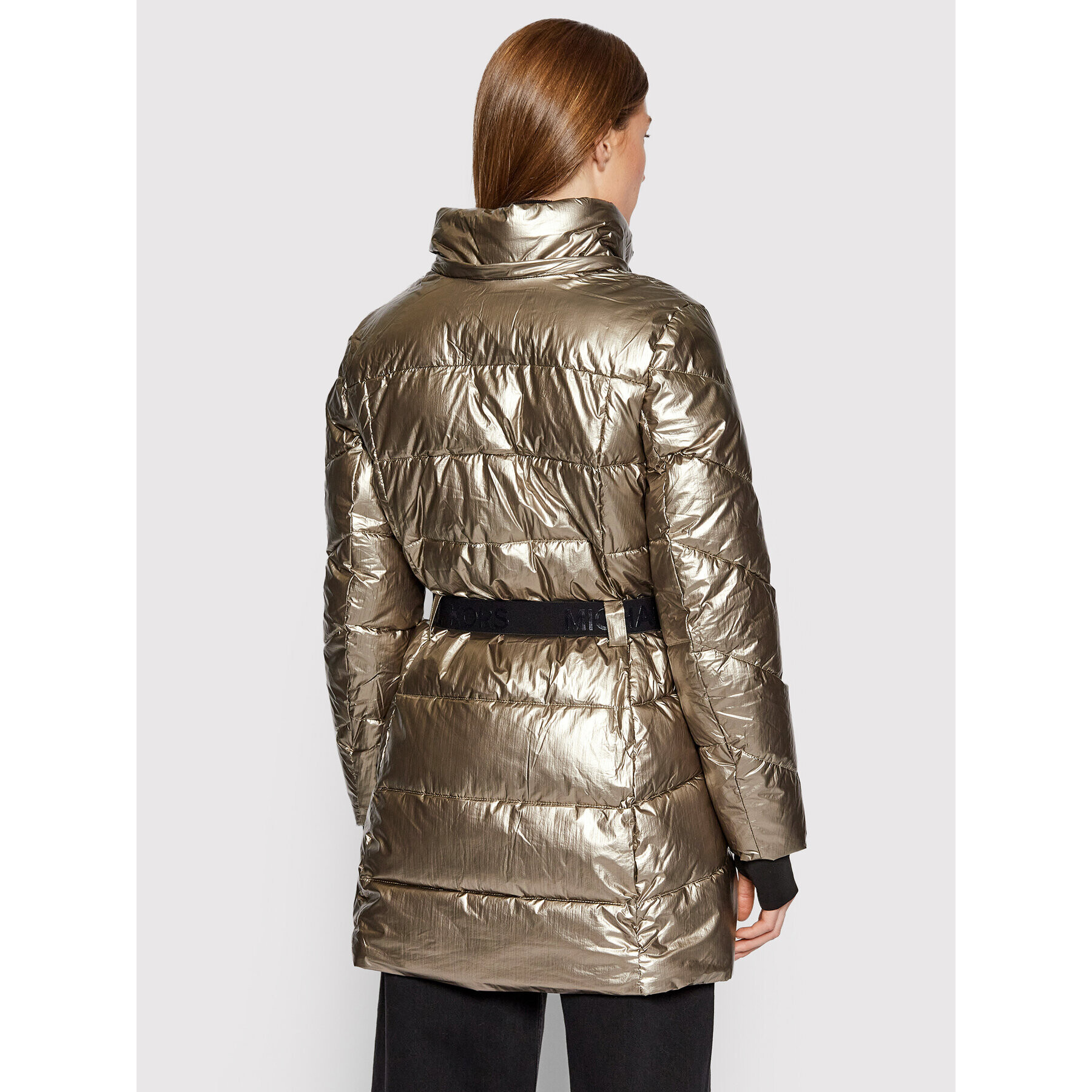 MICHAEL Michael Kors Пухено яке FA421648 Златист Regular Fit - Pepit.bg