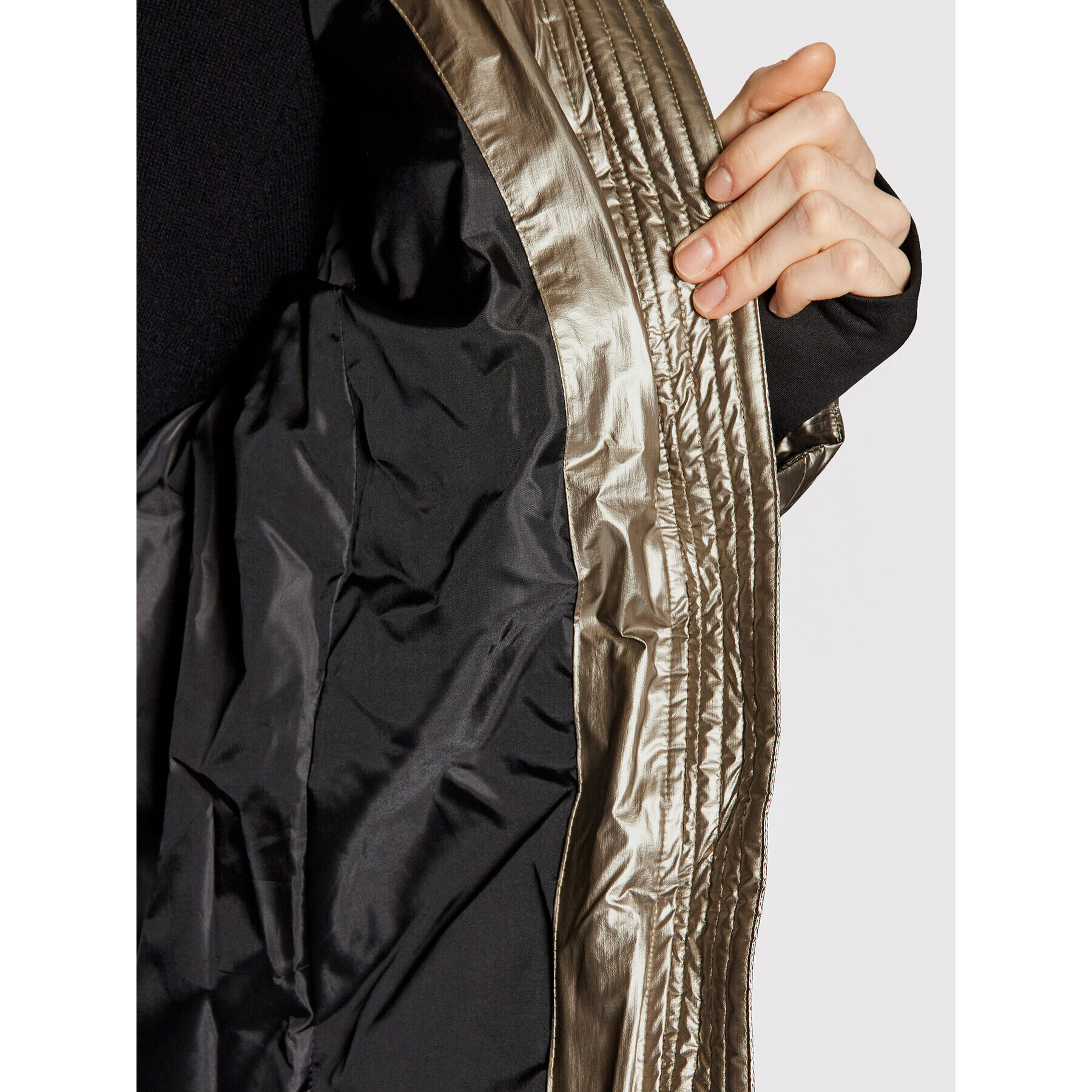 MICHAEL Michael Kors Пухено яке FA421648 Златист Regular Fit - Pepit.bg