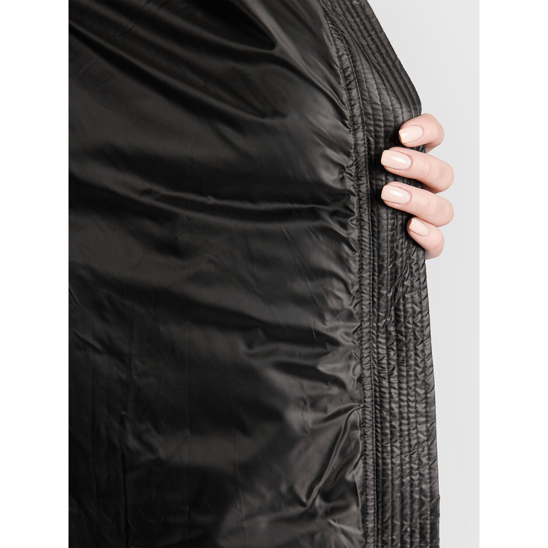 MICHAEL Michael Kors Пухено яке MF220283SB Черен Regular Fit - Pepit.bg