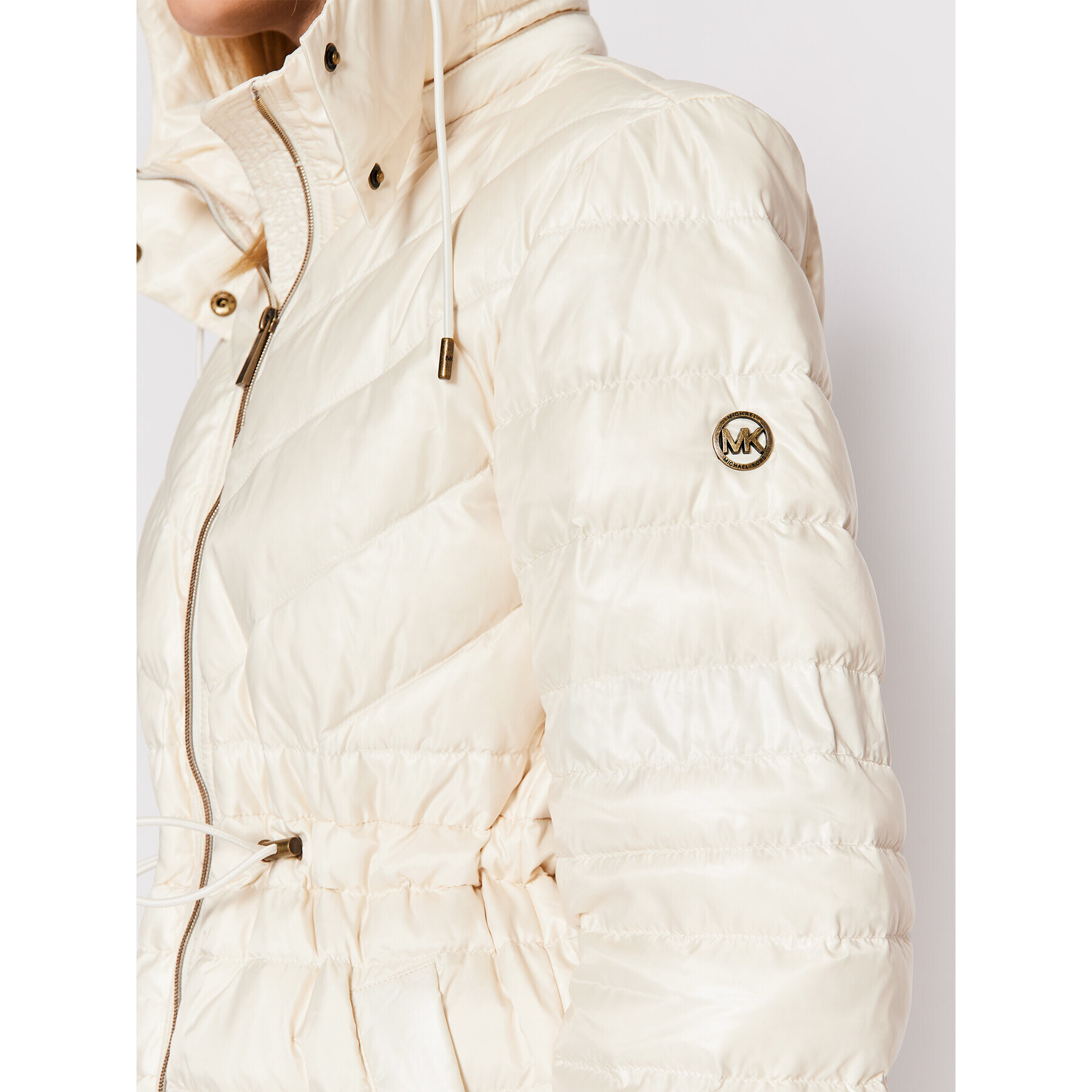 MICHAEL Michael Kors Пухено яке MU2207447X Бежов Regular Fit - Pepit.bg