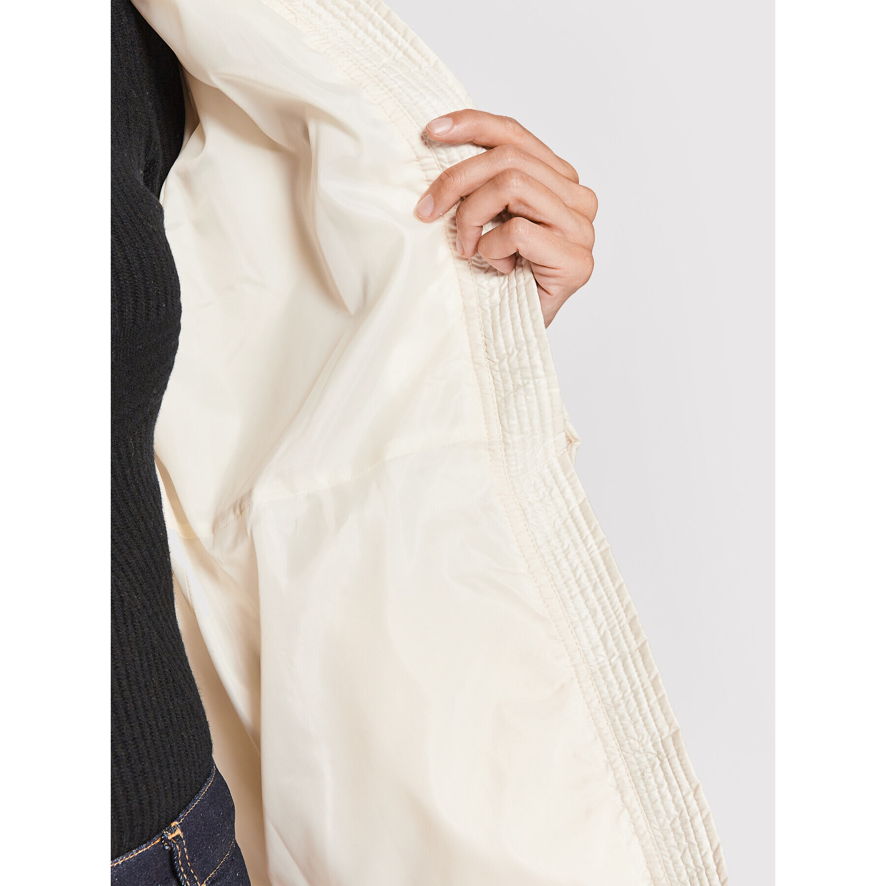 MICHAEL Michael Kors Пухено яке MU2207447X Бежов Regular Fit - Pepit.bg