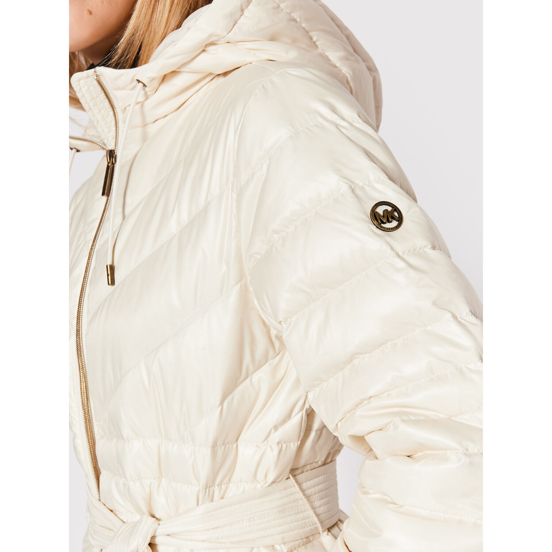 MICHAEL Michael Kors Пухено яке MU2207547X Бежов Regular Fit - Pepit.bg