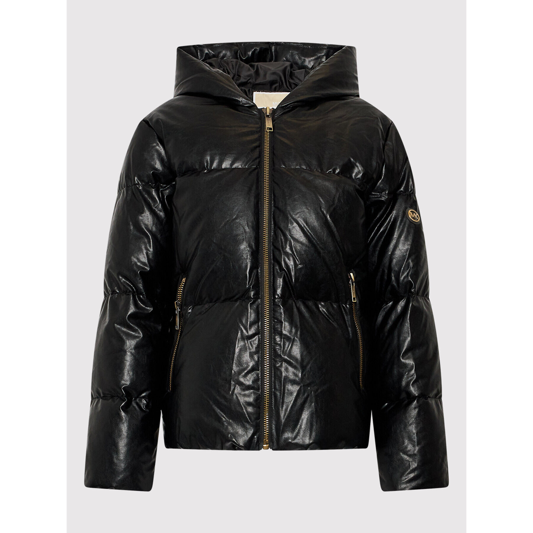 MICHAEL Michael Kors Пухено яке MU220795TR Черен Regular Fit - Pepit.bg