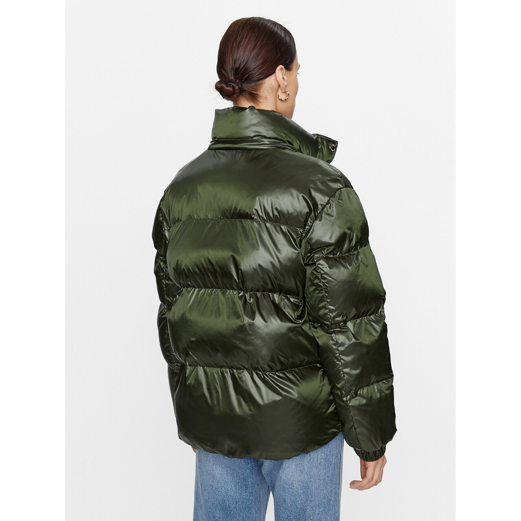 MICHAEL Michael Kors Пухено яке 77C6143M42 Зелен Regular Fit - Pepit.bg